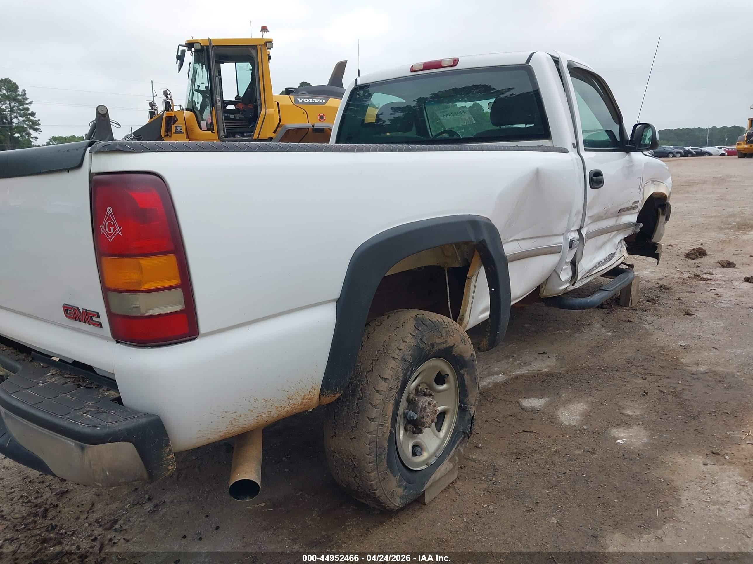 2001 Gmc Sierra 2500hd Sle White vin: 1GTHC24111E211401