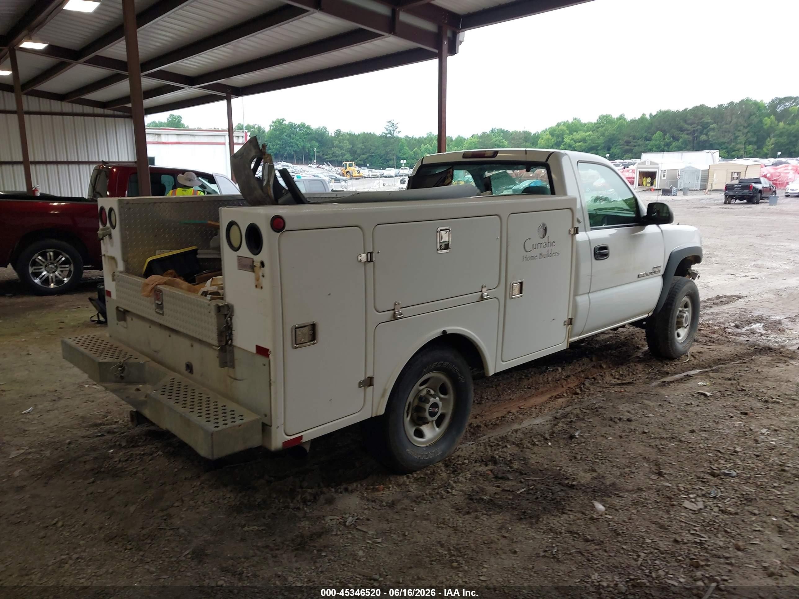 2004 Gmc Sierra 2500hd Work Truck Белый vin: 1GTHC242X4E323210