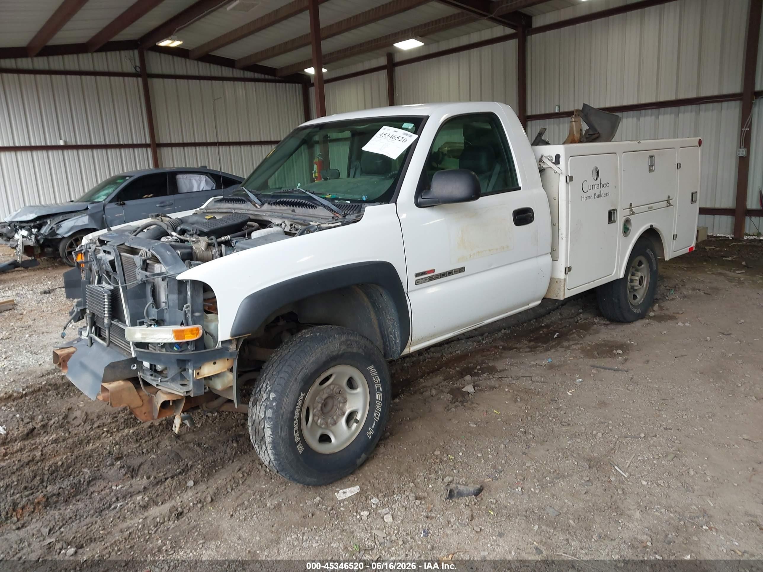 2004 Gmc Sierra 2500hd Work Truck Белый vin: 1GTHC242X4E323210