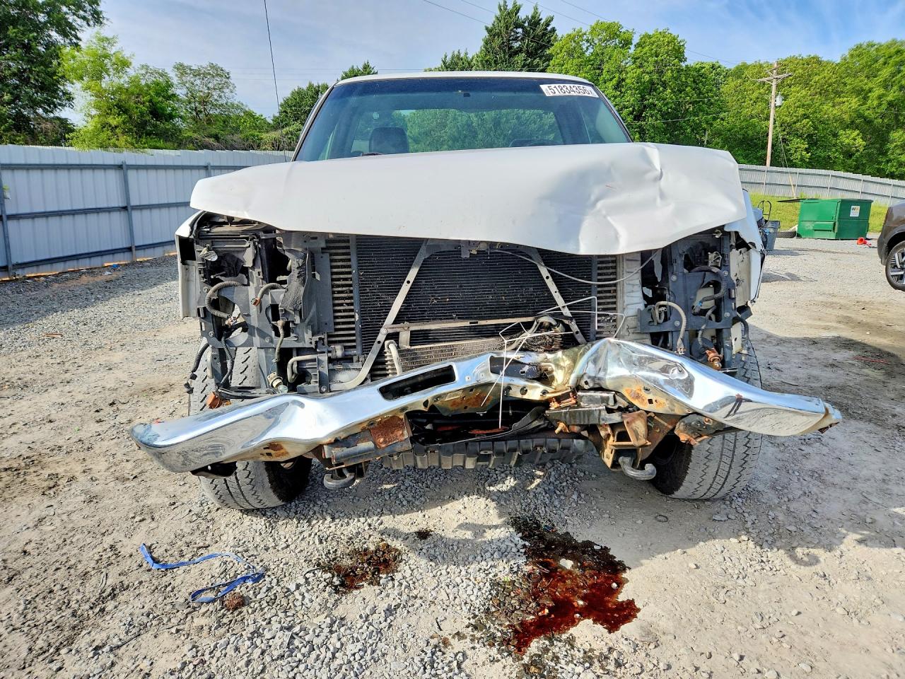 2007 Gmc Sierra C2500 Heavy Duty White vin: 1GTHC24D97E179347