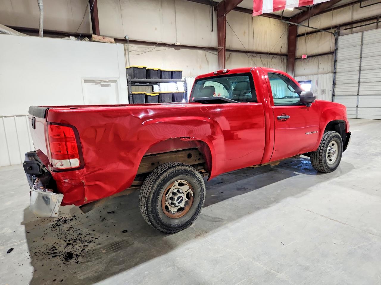 2008 Gmc Sierra C2500 Heavy Duty Red vin: 1GTHC24K98E186413