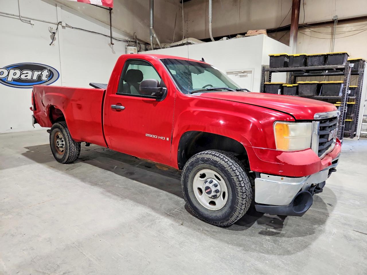 2008 Gmc Sierra C2500 Heavy Duty Red vin: 1GTHC24K98E186413
