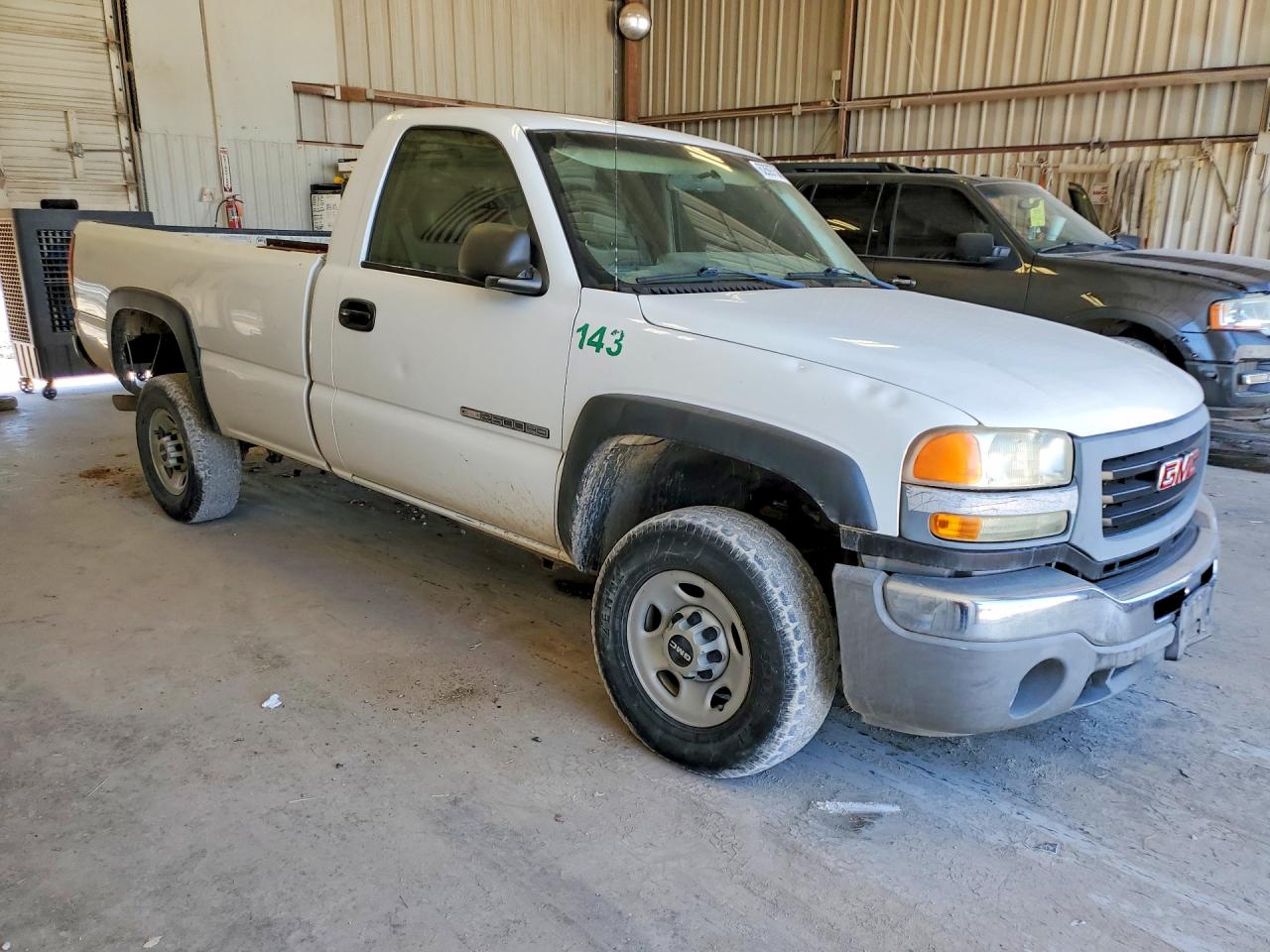 2006 Gmc Sierra C2500 Heavy Duty White vin: 1GTHC24U06E231155