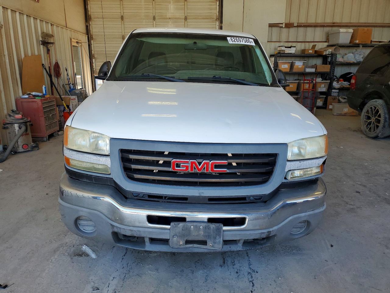 2006 Gmc Sierra C2500 Heavy Duty White vin: 1GTHC24U06E231155