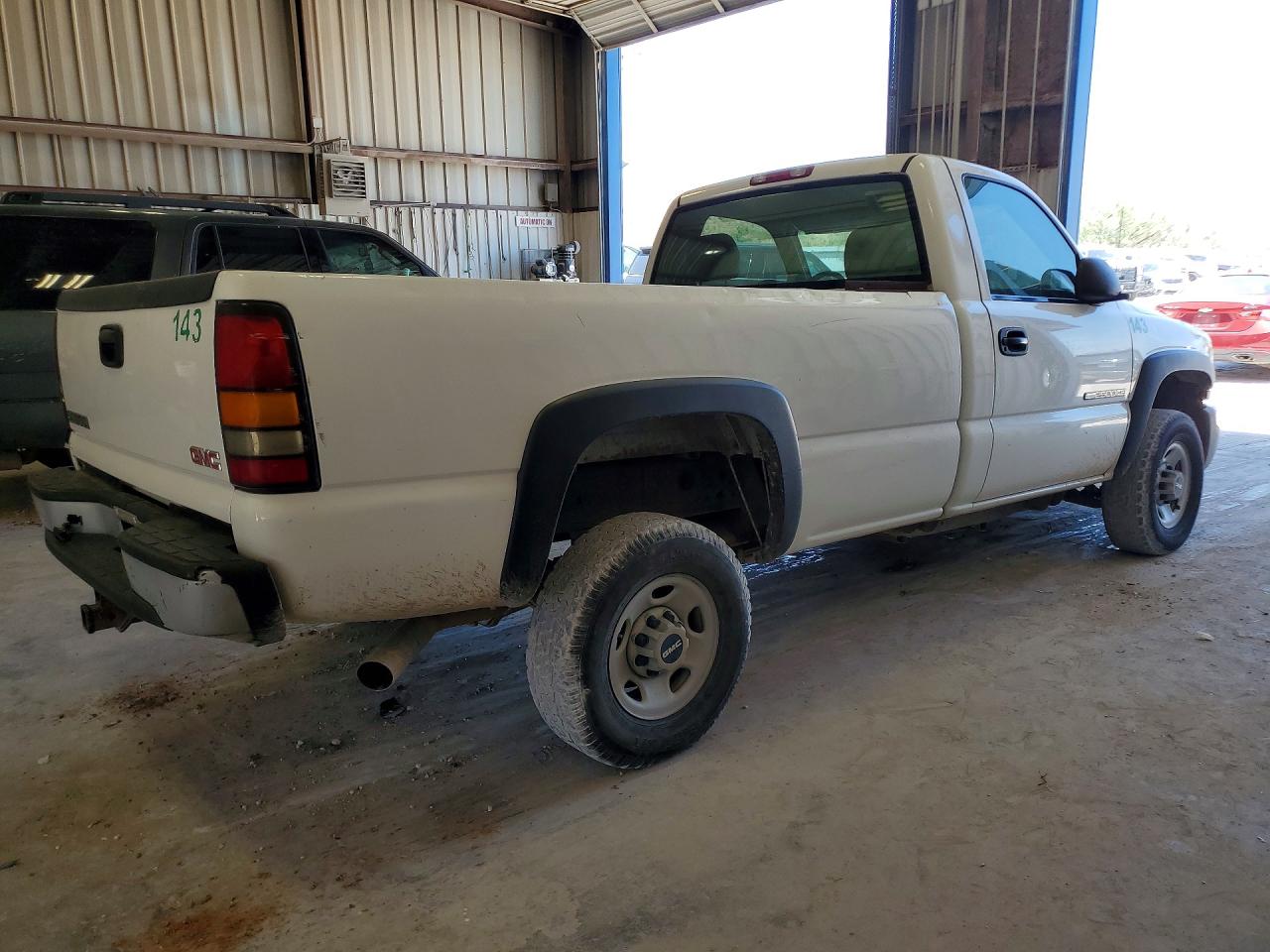 2006 Gmc Sierra C2500 Heavy Duty White vin: 1GTHC24U06E231155