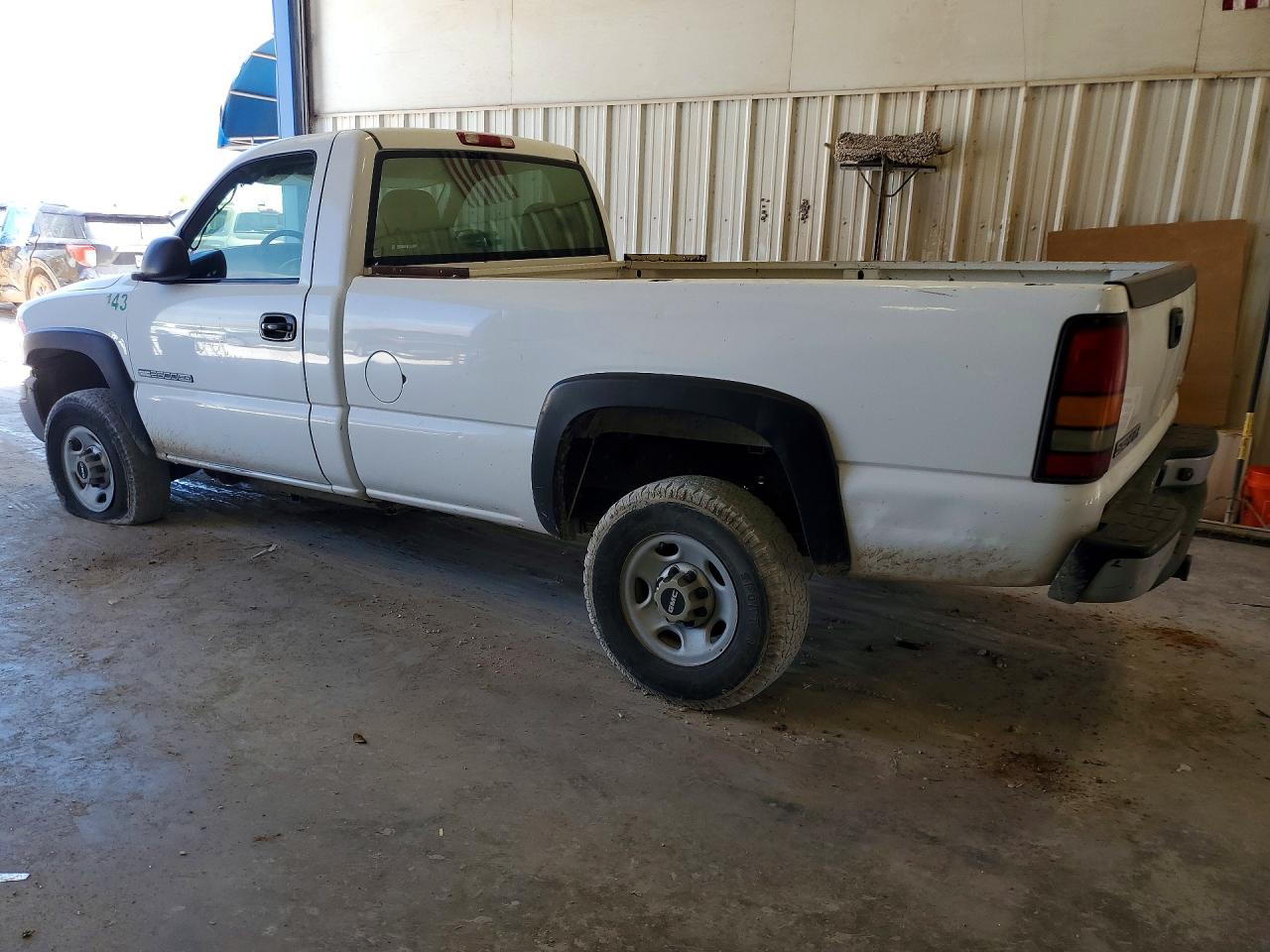 2006 Gmc Sierra C2500 Heavy Duty White vin: 1GTHC24U06E231155