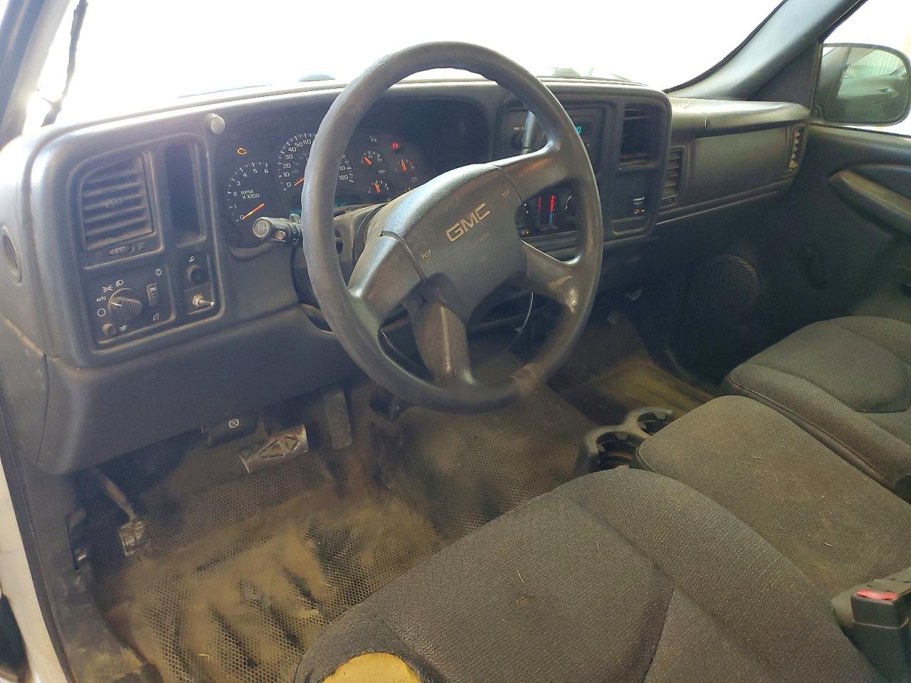 2006 Gmc Sierra C2500 Heavy Duty White vin: 1GTHC24U06E231155