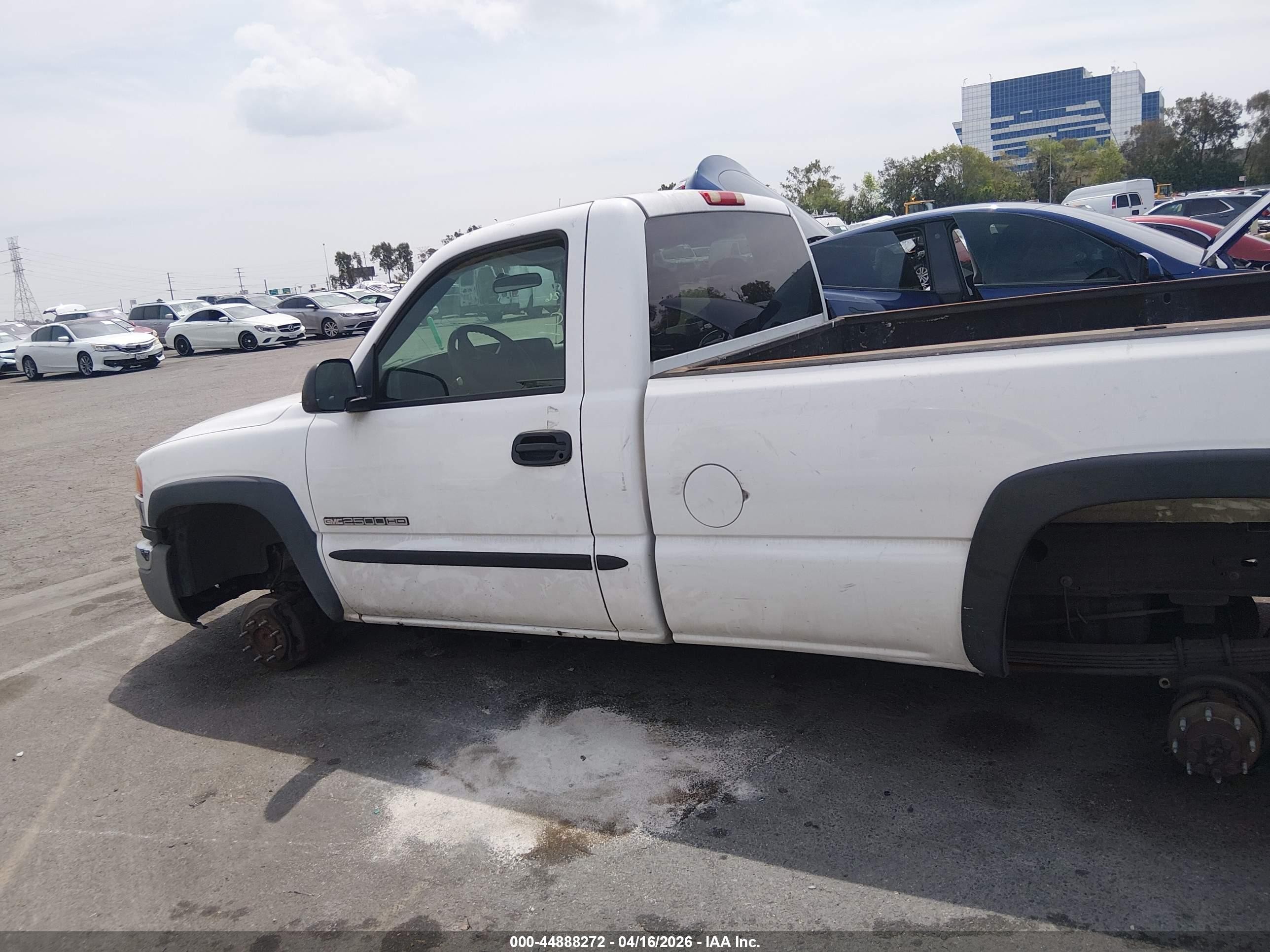 2007 Gmc Sierra 2500hd Classic Sl White vin: 1GTHC24U07E135110