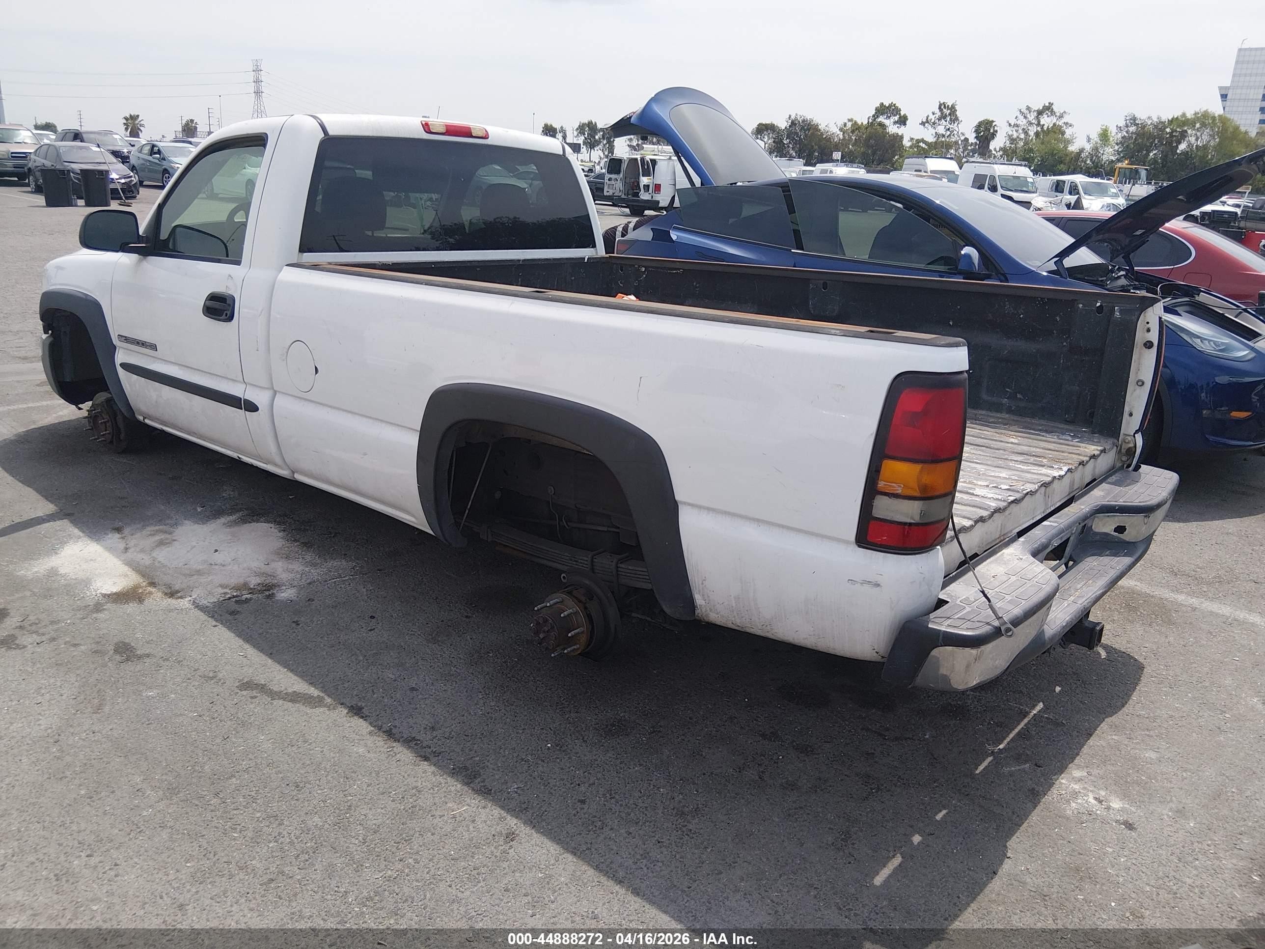 2007 Gmc Sierra 2500hd Classic Sl White vin: 1GTHC24U07E135110