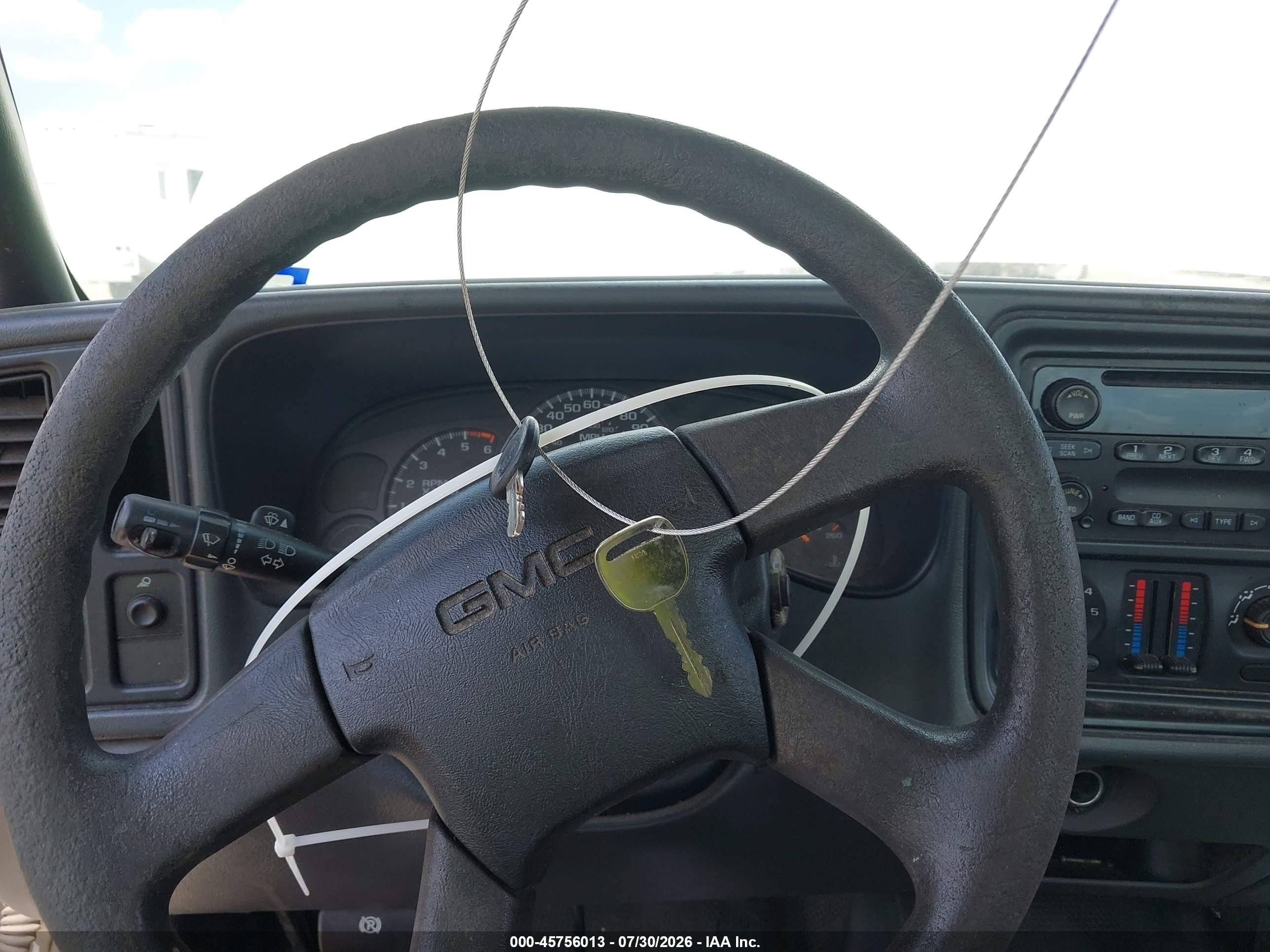 2006 Gmc Sierra 2500hd Work Truck White vin: 1GTHC24U26E273519