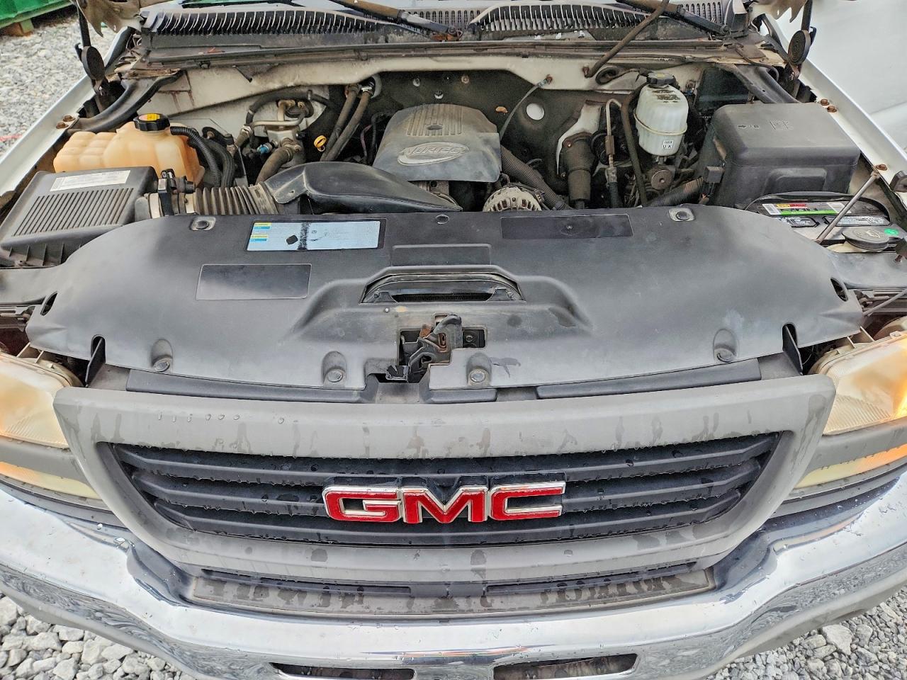 2007 Gmc Sierra C2500 Heavy Duty White vin: 1GTHC24U27E190917