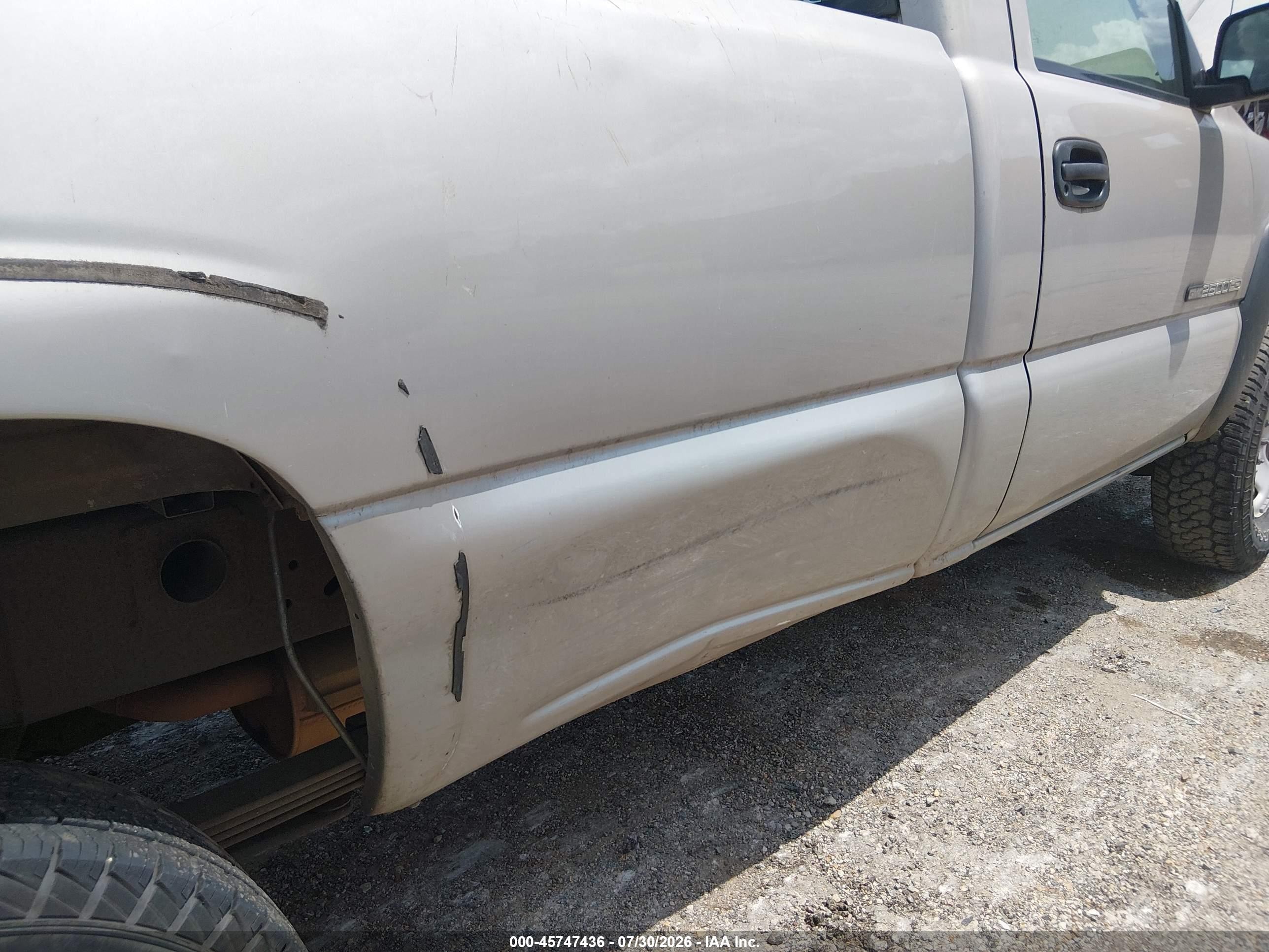 2004 Gmc Sierra 2500hd Work Truck Tan vin: 1GTHC24U44E287080