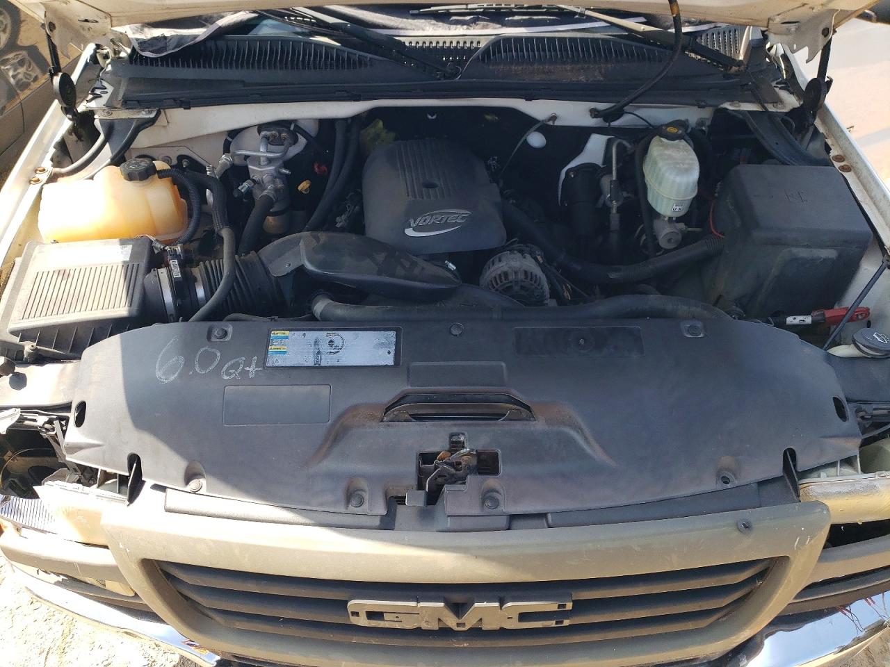 2007 Gmc Sierra C2500 Heavy Duty Белый vin: 1GTHC24U57E179605