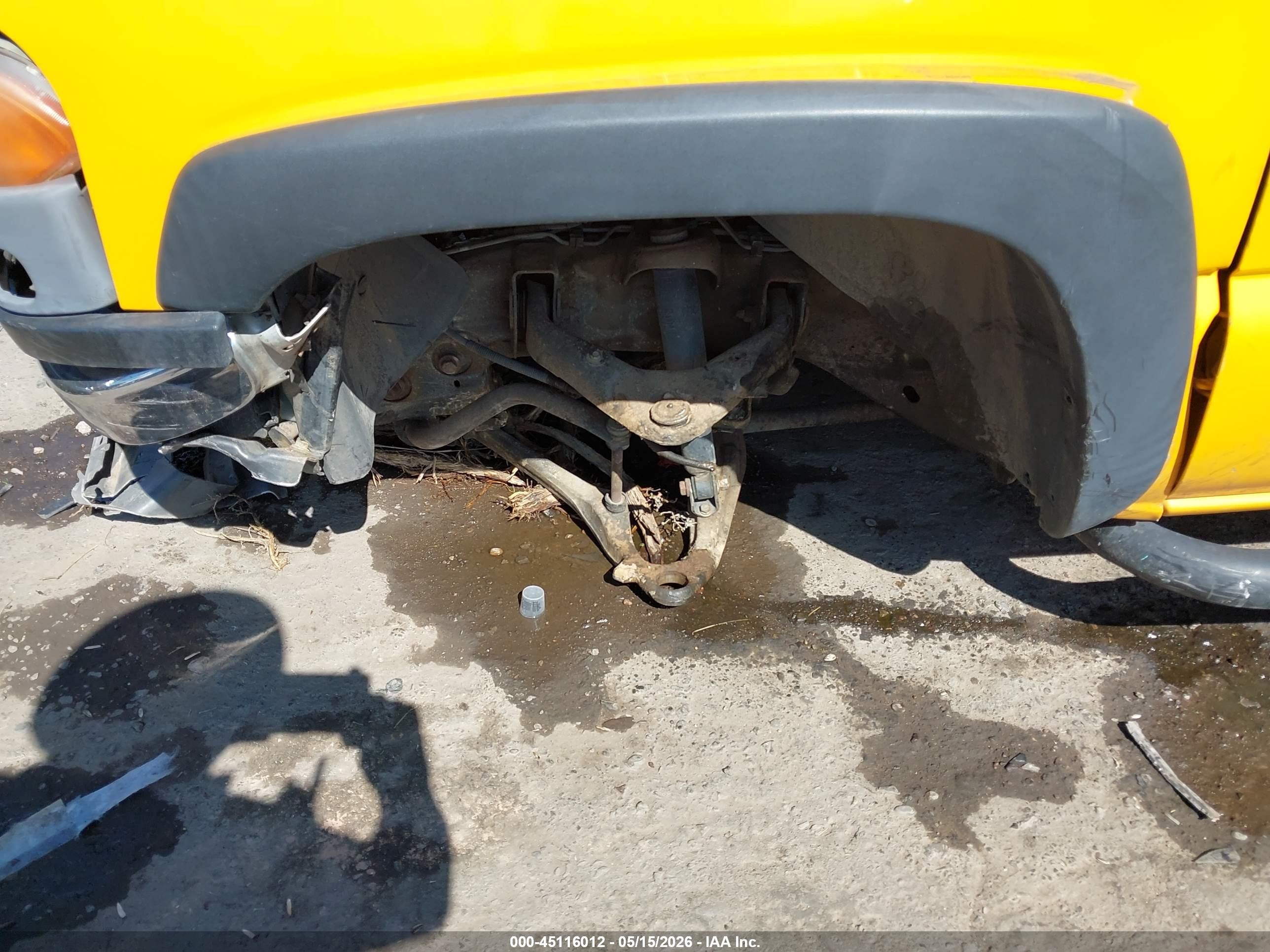2006 Gmc Sierra 2500hd Work Truck Yellow vin: 1GTHC24UX6E237982