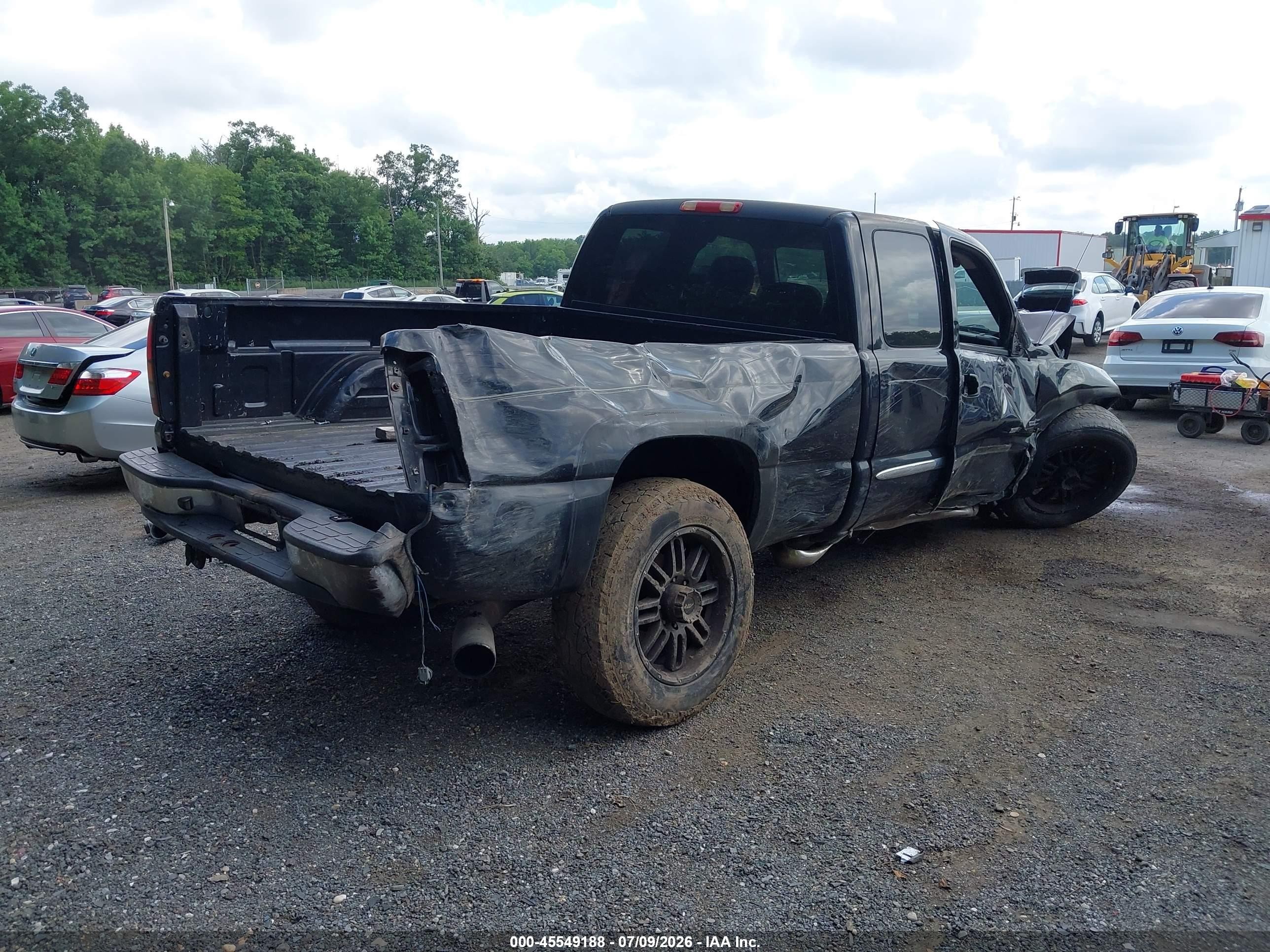 2004 Gmc Sierra 2500hd Sle Gray vin: 1GTHC29194E115660