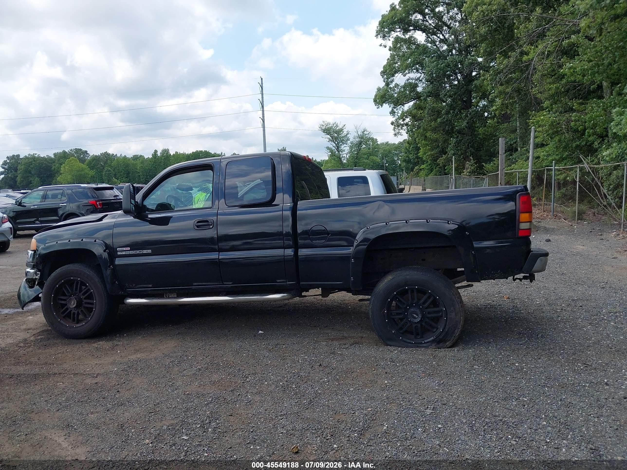 2004 Gmc Sierra 2500hd Sle Gray vin: 1GTHC29194E115660