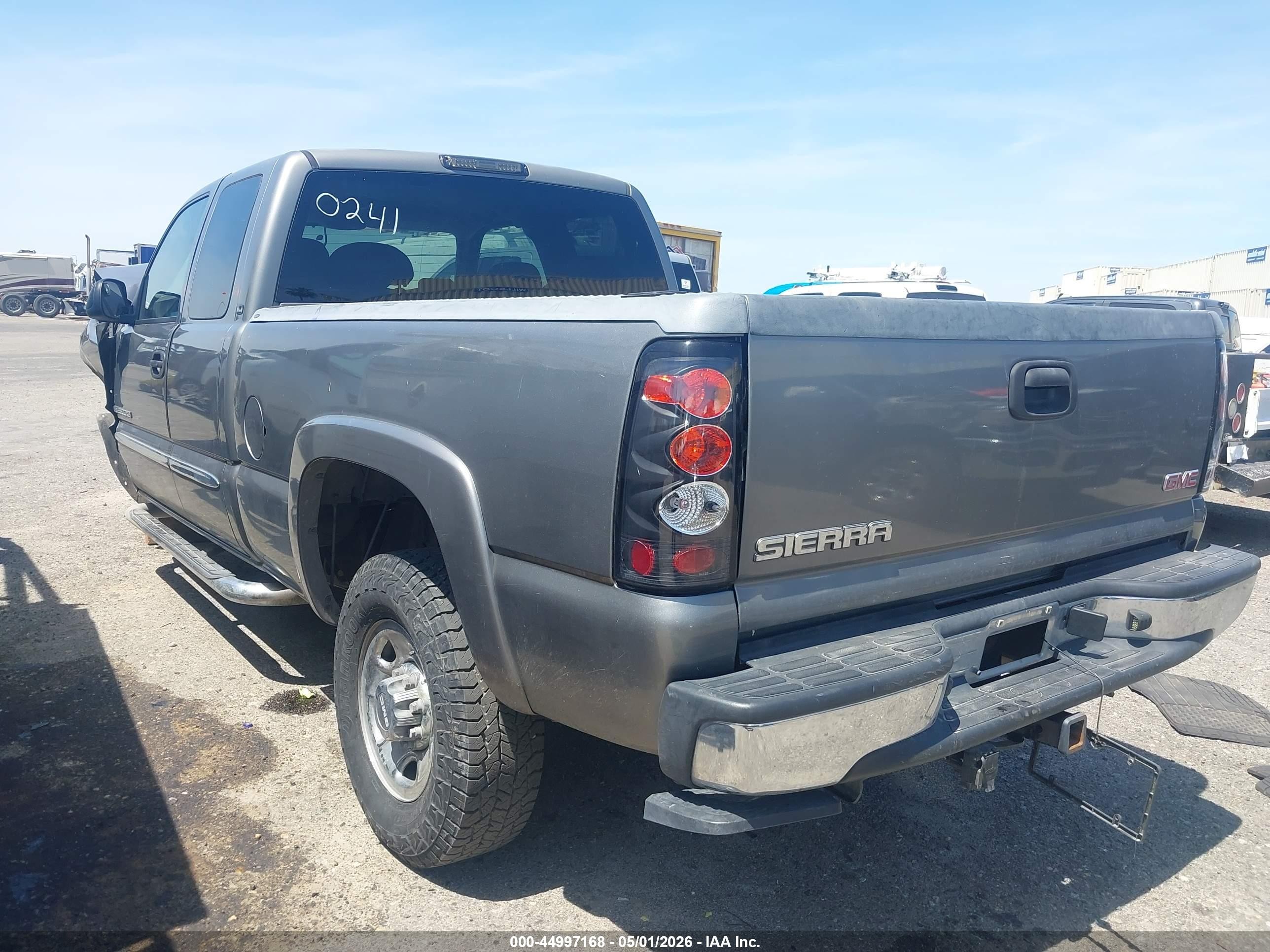 2006 Gmc Sierra 2500hd Sle2 Gray vin: 1GTHC29G76E180241