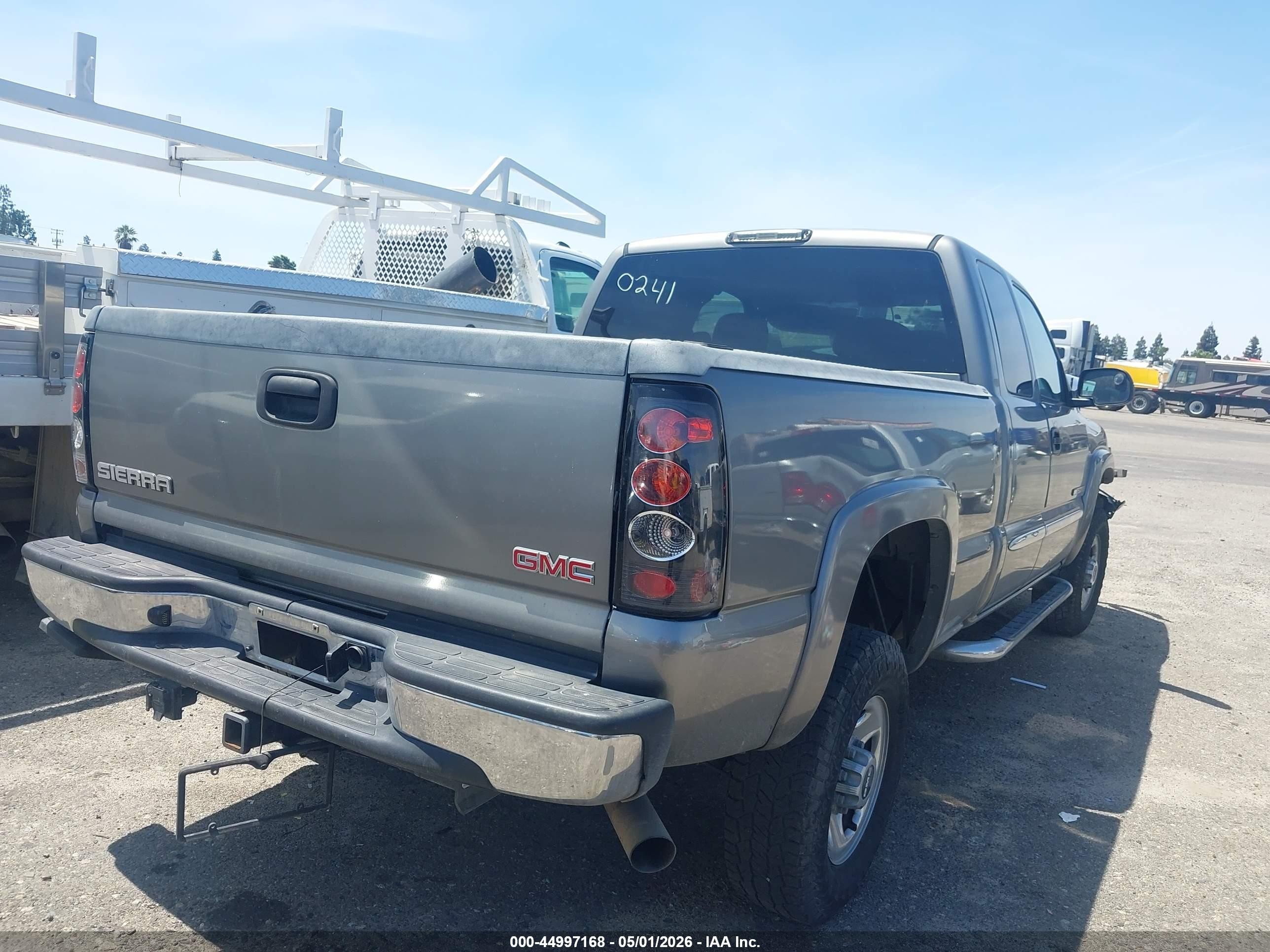 2006 Gmc Sierra 2500hd Sle2 Gray vin: 1GTHC29G76E180241