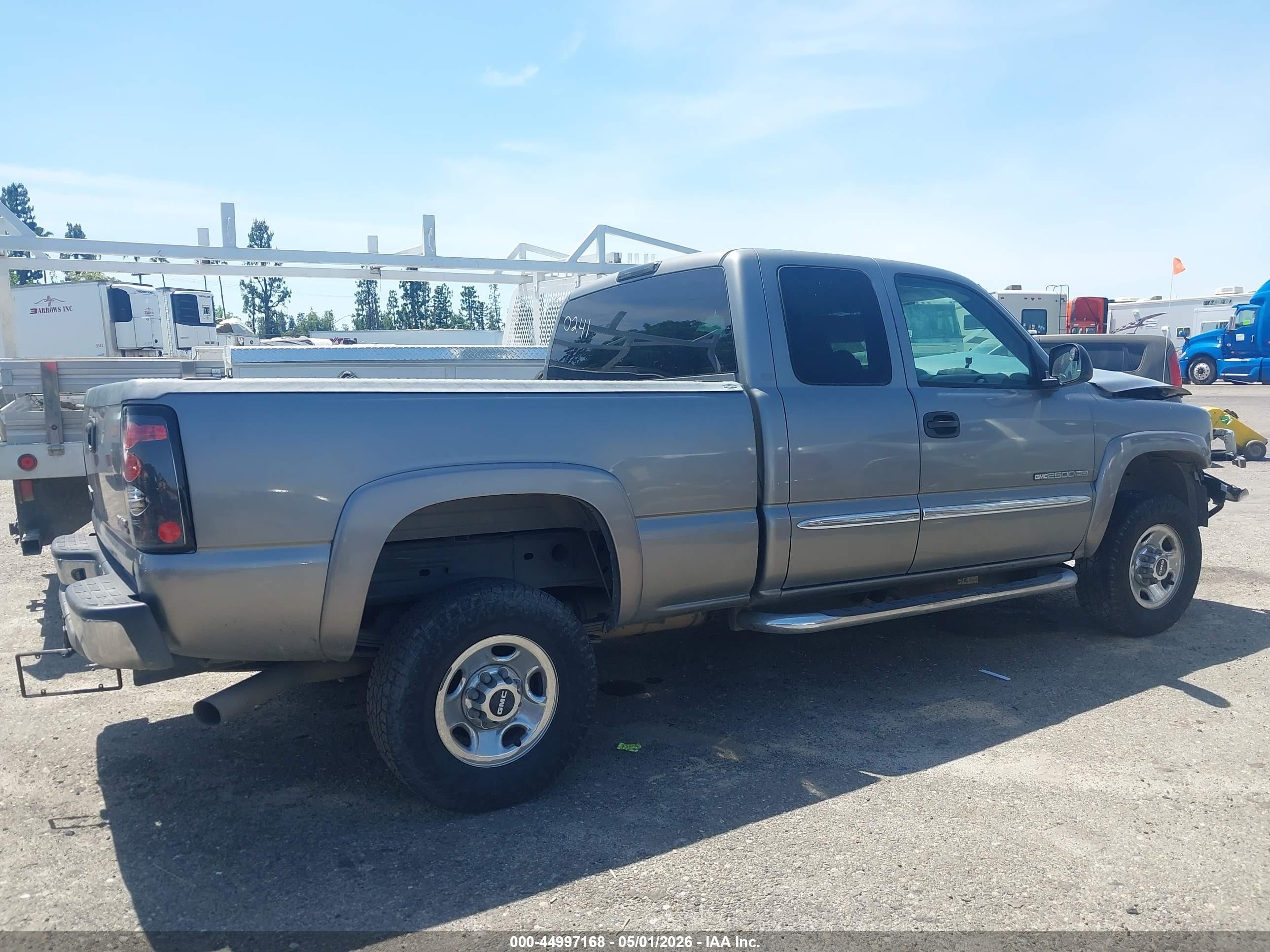 2006 Gmc Sierra 2500hd Sle2 Gray vin: 1GTHC29G76E180241