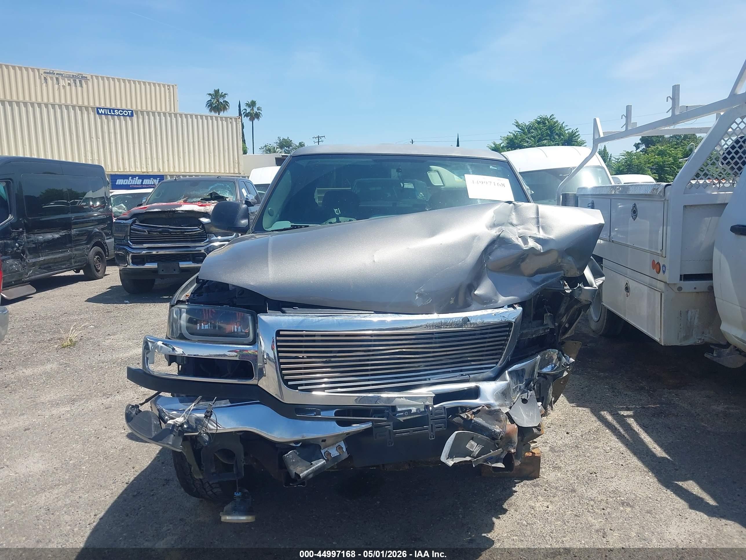 2006 Gmc Sierra 2500hd Sle2 Gray vin: 1GTHC29G76E180241