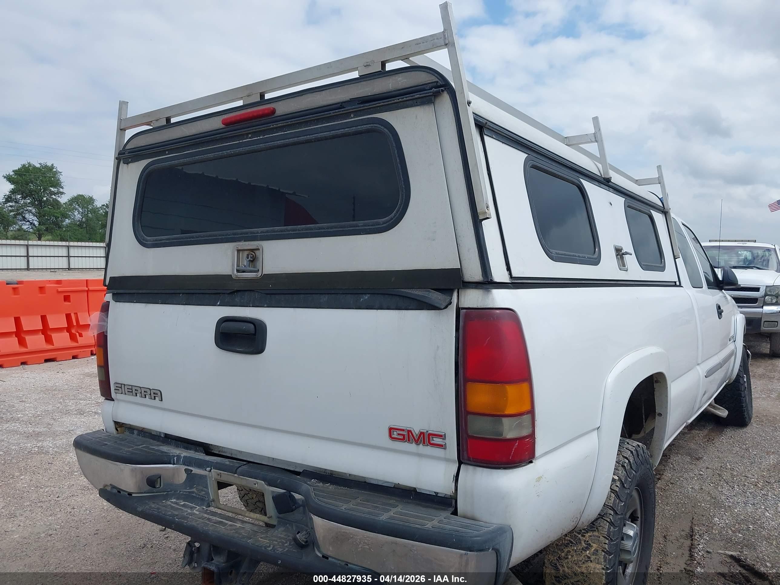2006 Gmc Sierra 2500hd Sle2 White vin: 1GTHC29G96E290918