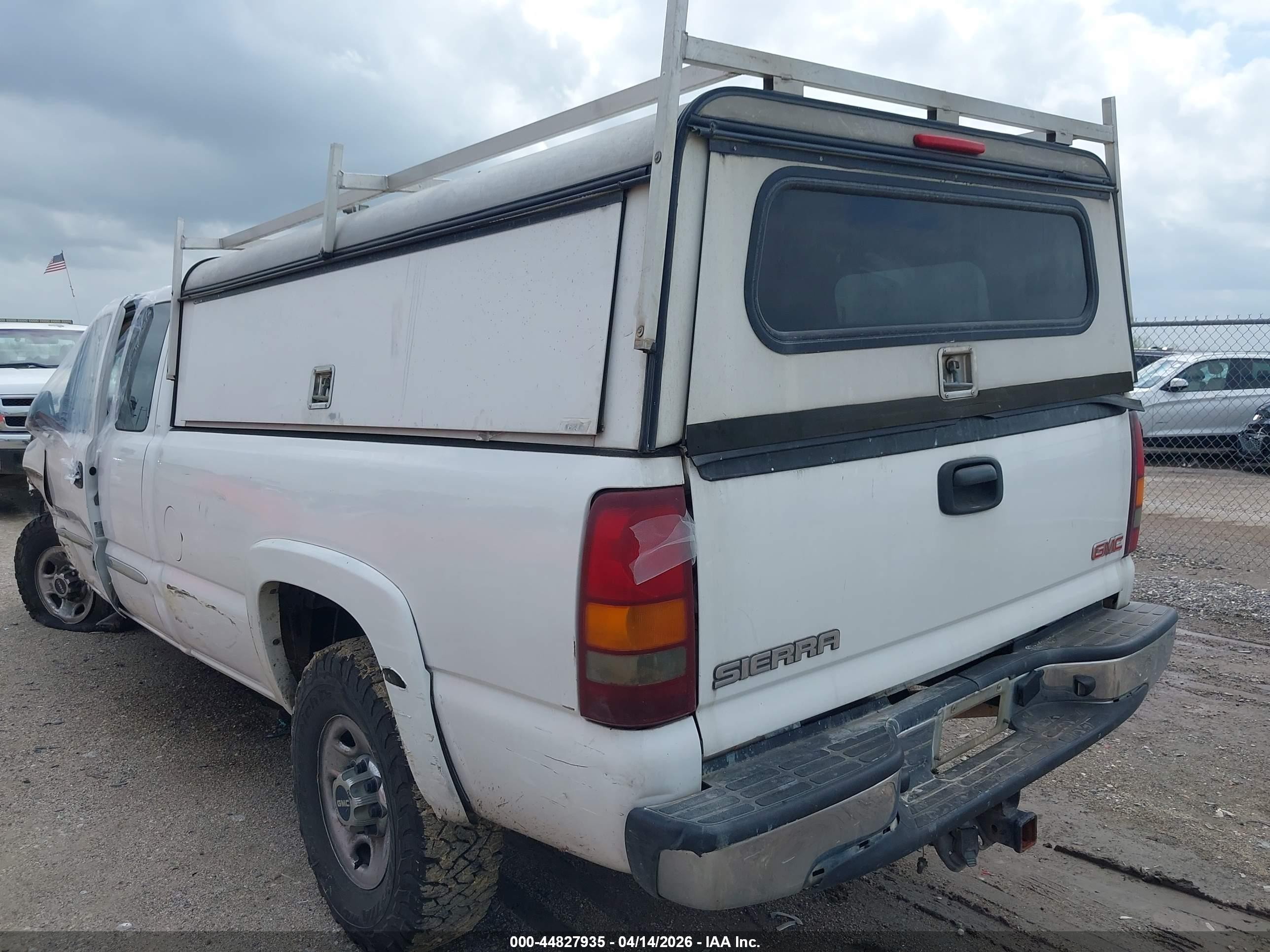 2006 Gmc Sierra 2500hd Sle2 White vin: 1GTHC29G96E290918