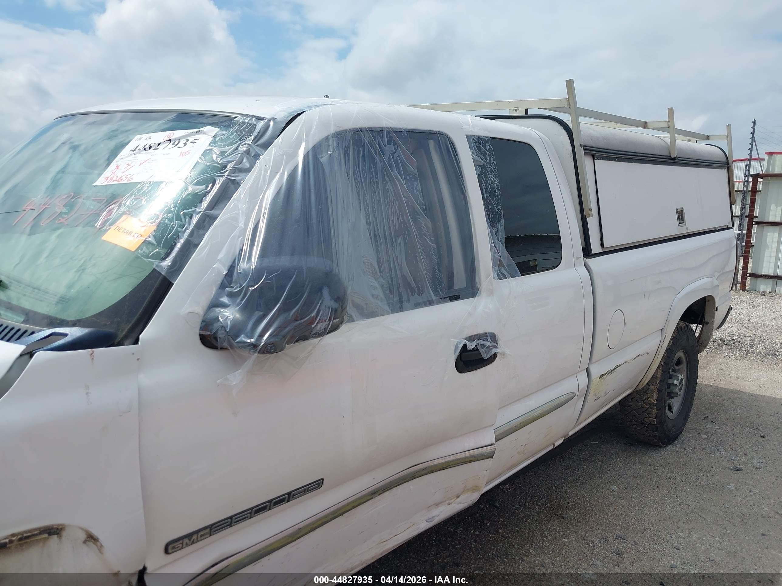 2006 Gmc Sierra 2500hd Sle2 White vin: 1GTHC29G96E290918