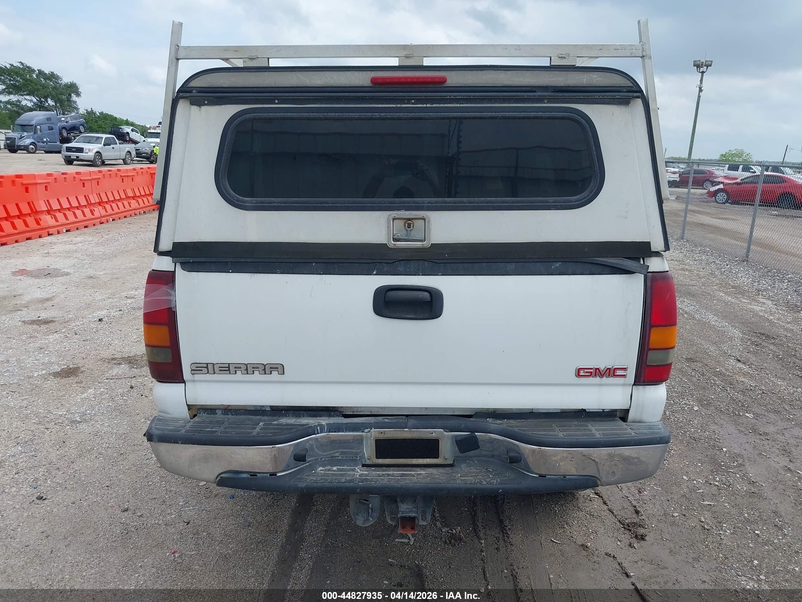 2006 Gmc Sierra 2500hd Sle2 White vin: 1GTHC29G96E290918