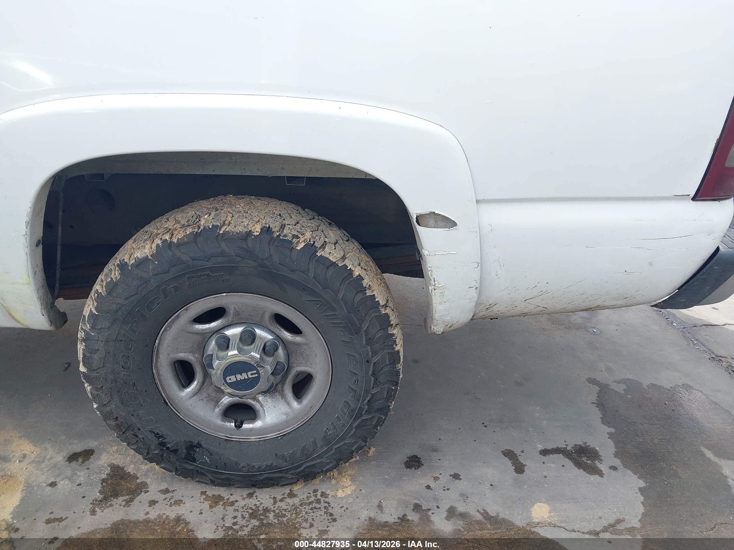 2006 Gmc Sierra 2500hd Sle2 White vin: 1GTHC29G96E290918