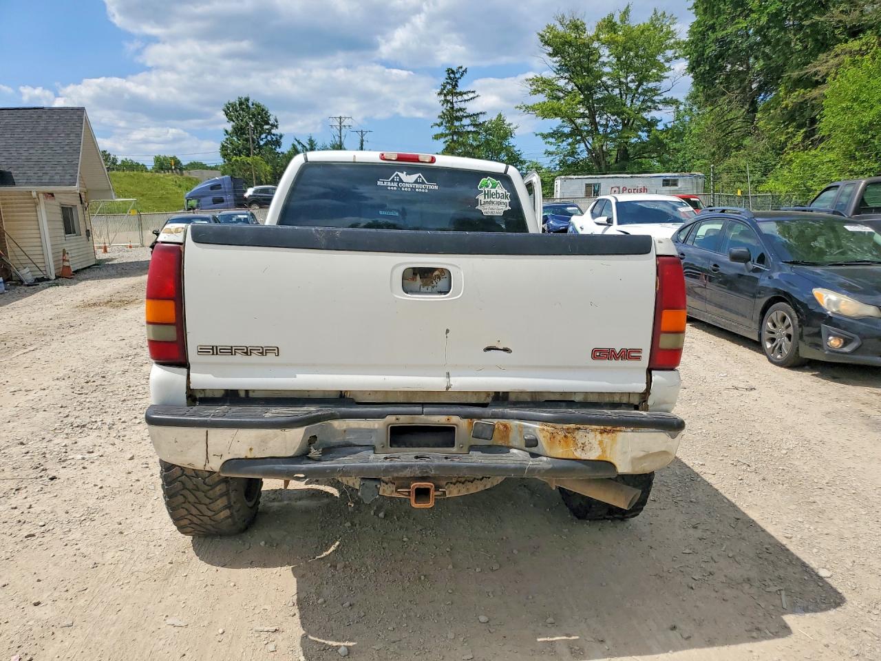2001 Gmc Sierra C2500 Heavy Duty Белый vin: 1GTHC29U11E168052