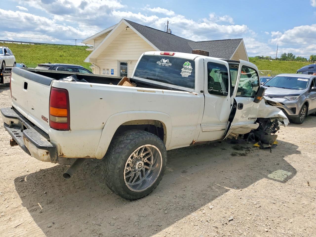 2001 Gmc Sierra C2500 Heavy Duty Белый vin: 1GTHC29U11E168052