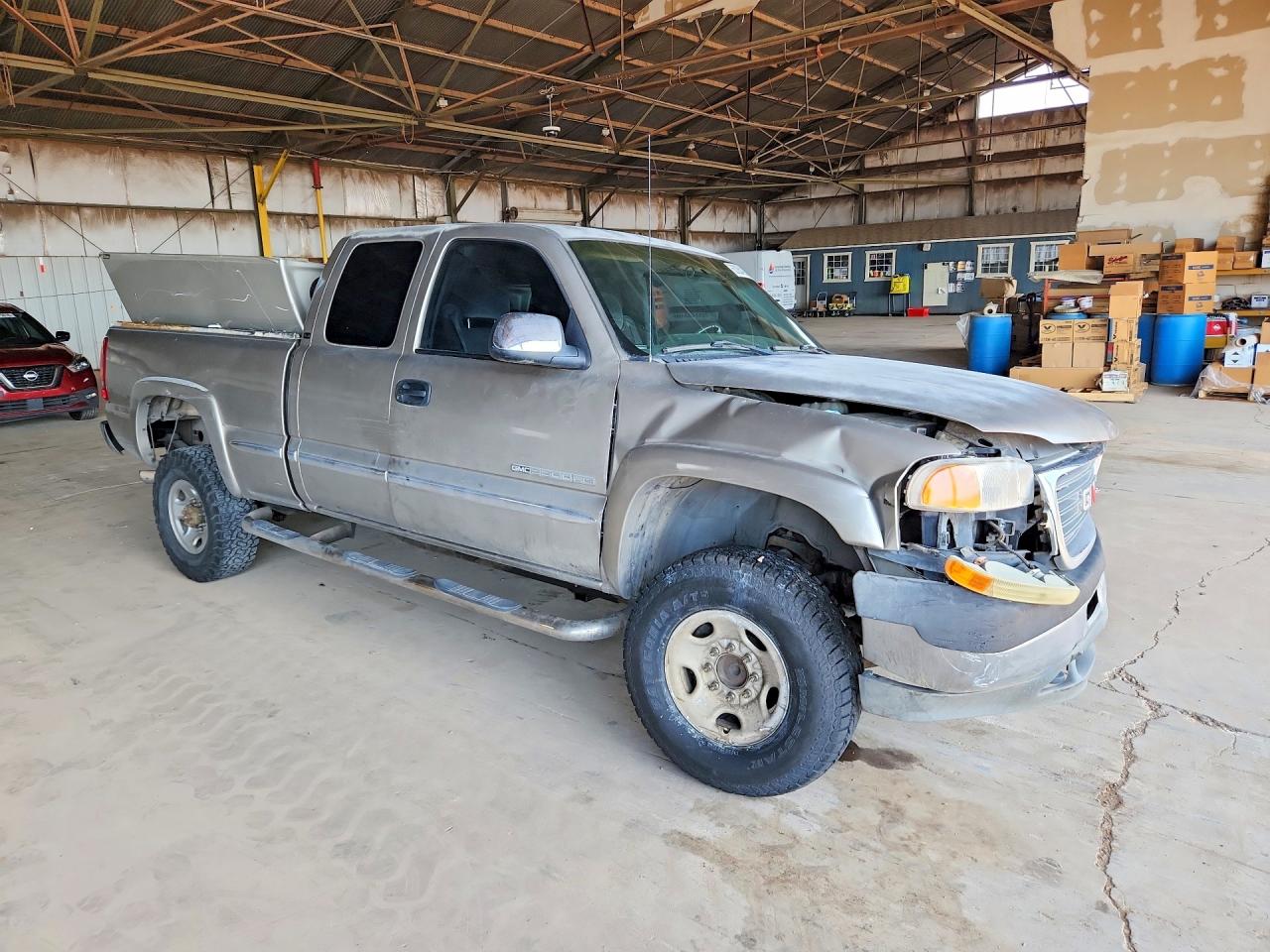 2002 Gmc Sierra C2500 Heavy Duty Gray vin: 1GTHC29U52E134908