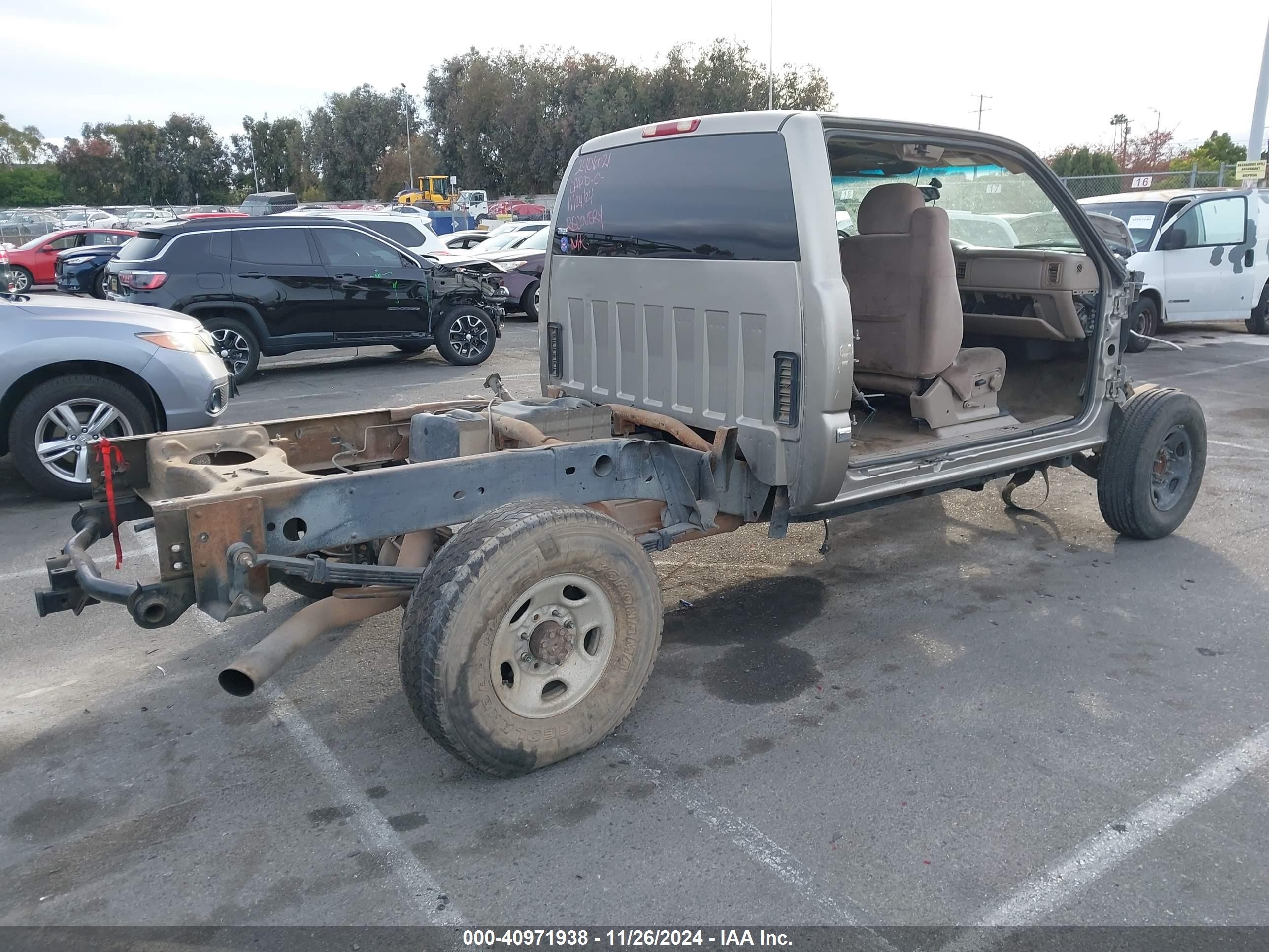 2001 Gmc Sierra 2500hd Sle Champagne vin: 1GTHC29U61E148640