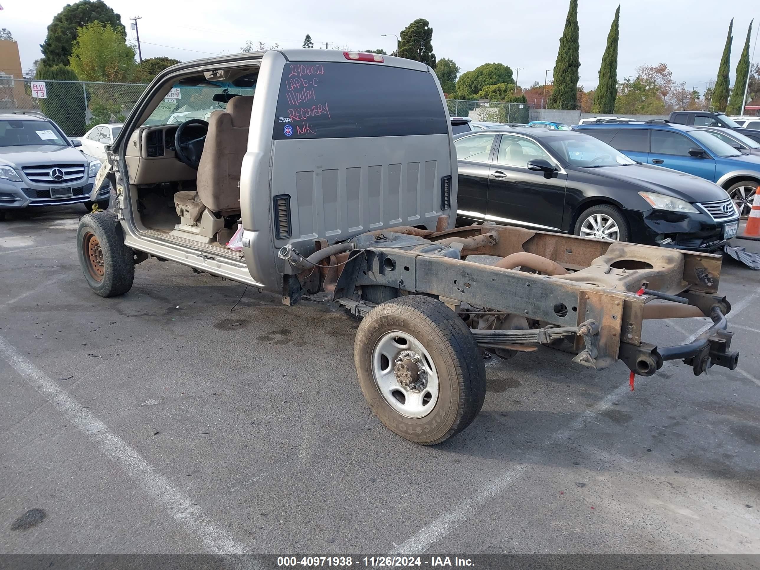 2001 Gmc Sierra 2500hd Sle Champagne vin: 1GTHC29U61E148640