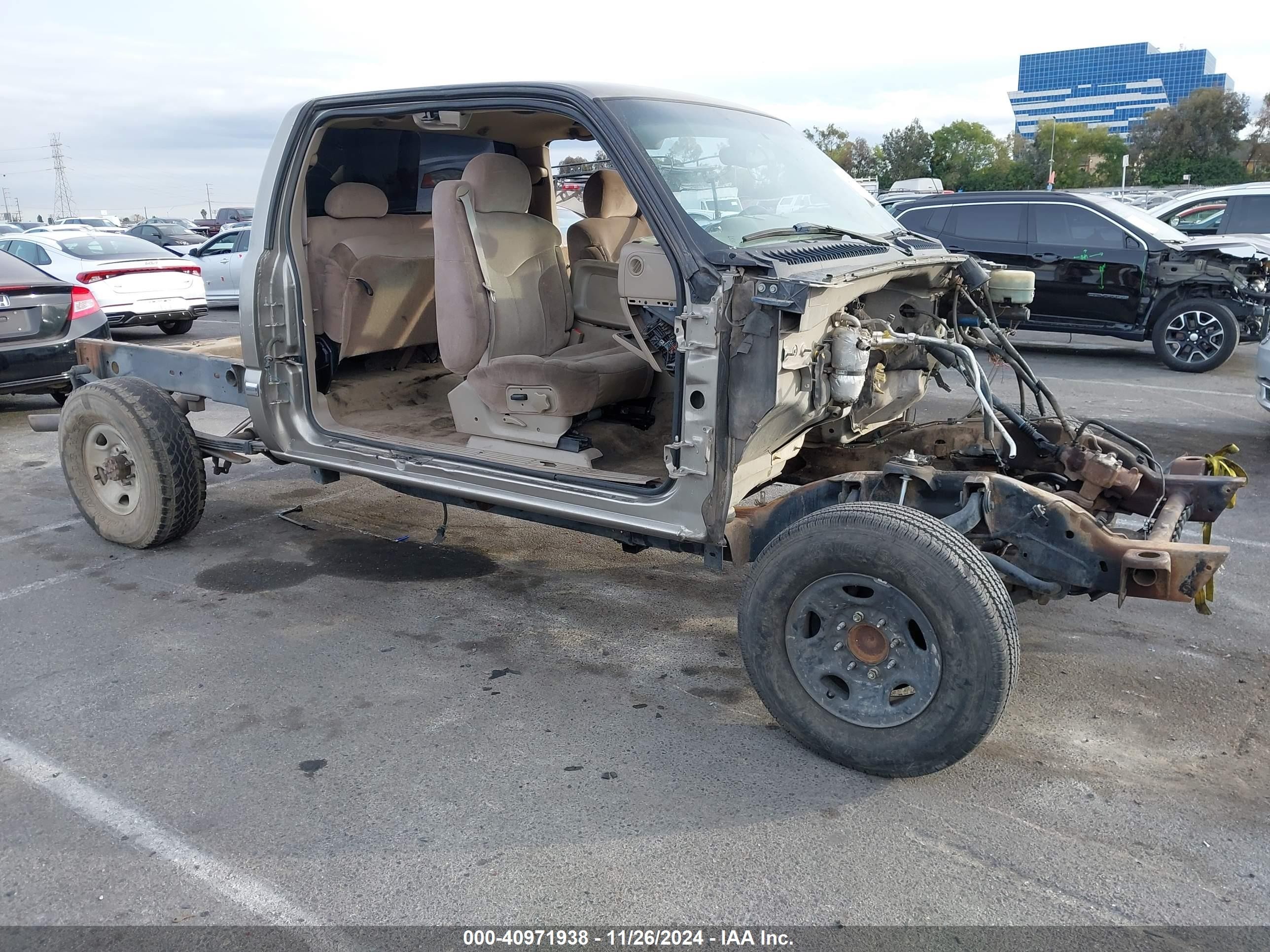 2001 Gmc Sierra 2500hd Sle Champagne vin: 1GTHC29U61E148640