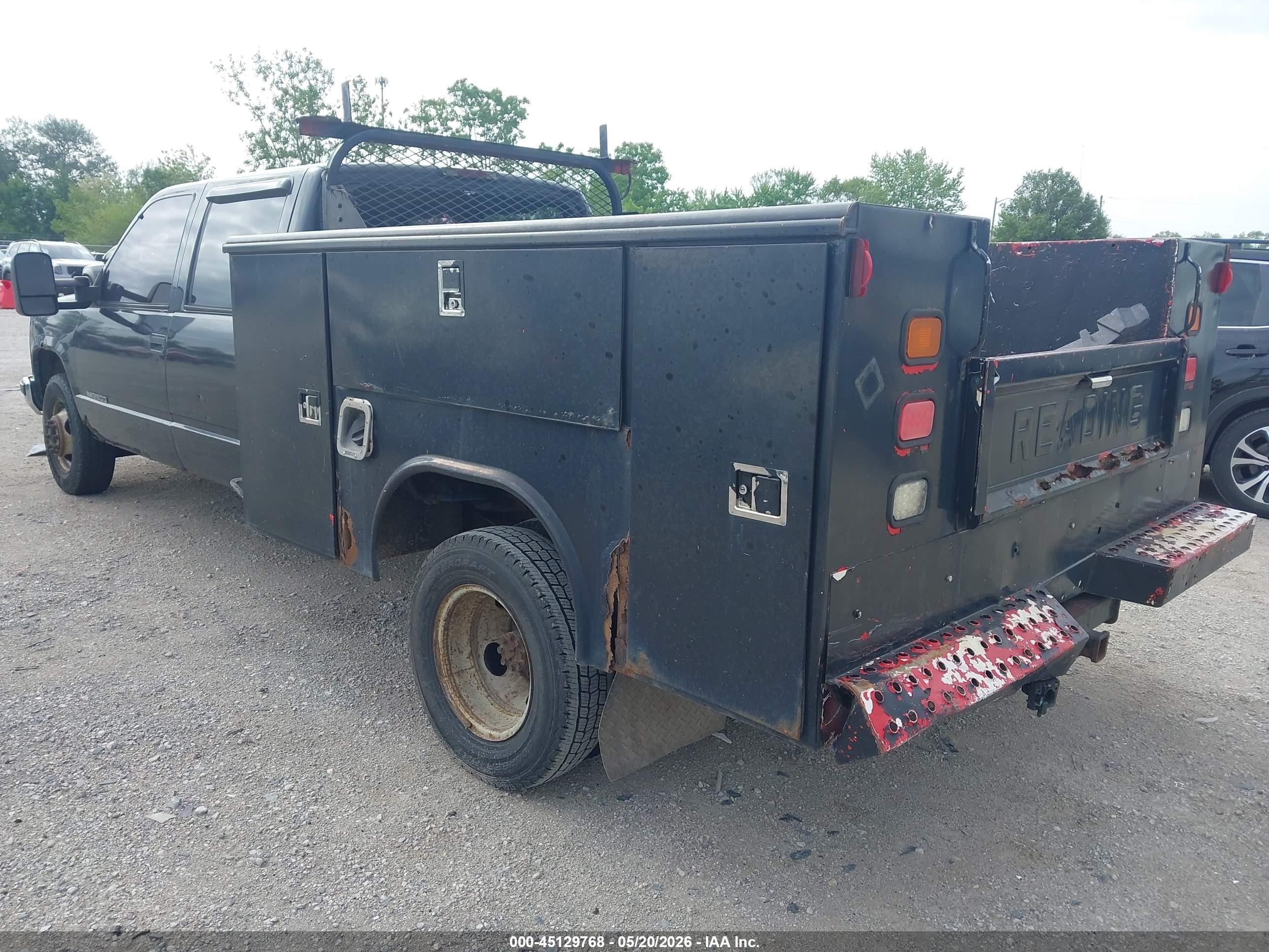 1997 Gmc Sierra 3500 Hd Sl Black vin: 1GTHC33J7VF048678