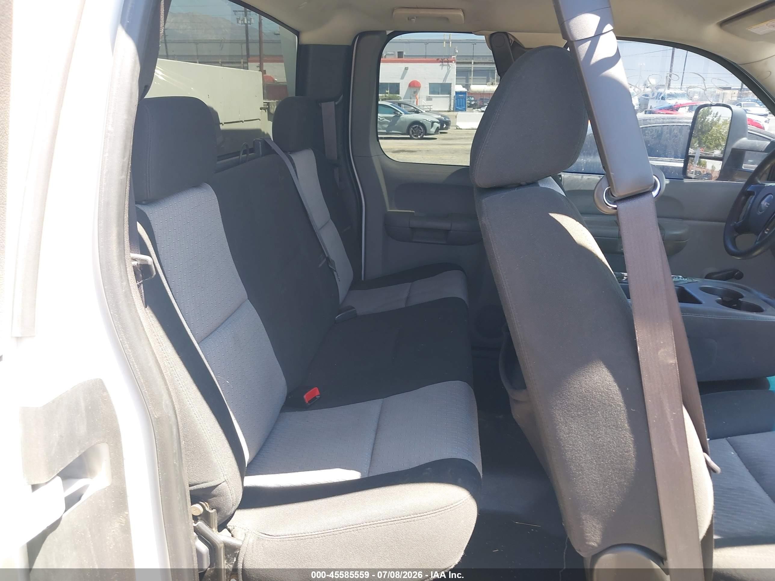 2008 Gmc Sierra 3500hd Work Truck White vin: 1GTHC39628E176730