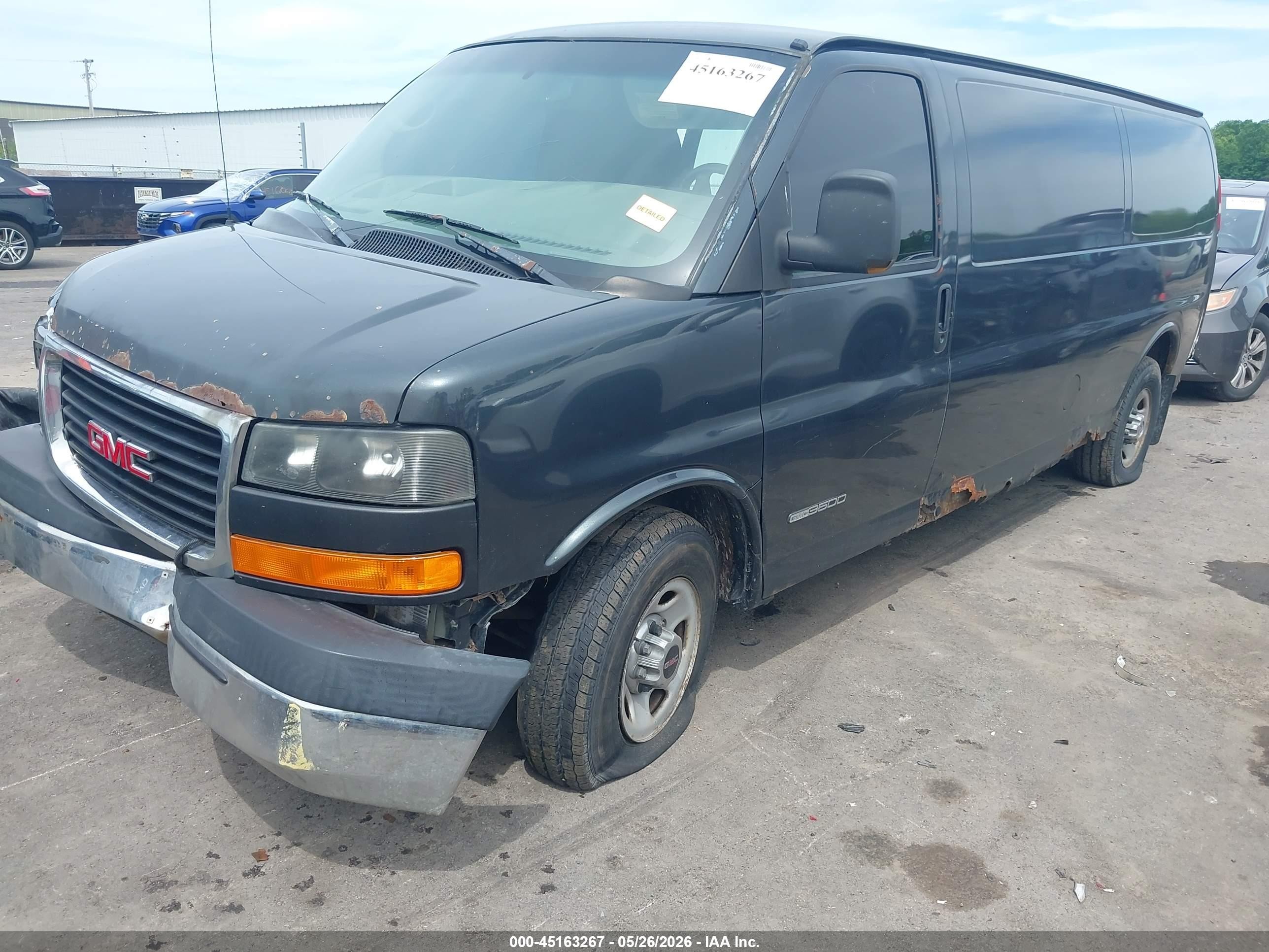 2004 Gmc Savana Standard Black vin: 1GTHG39U341247261