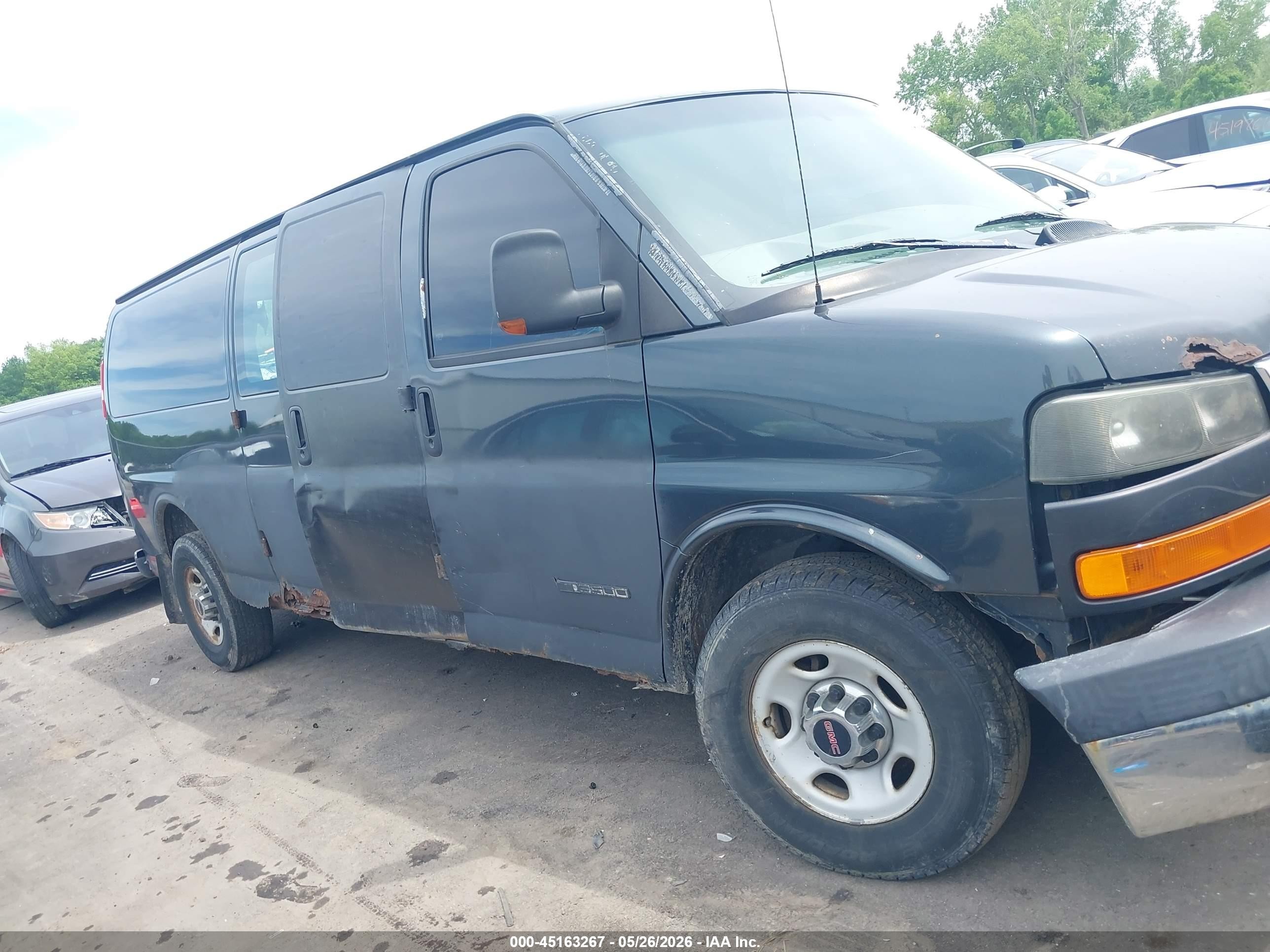 2004 Gmc Savana Standard Black vin: 1GTHG39U341247261