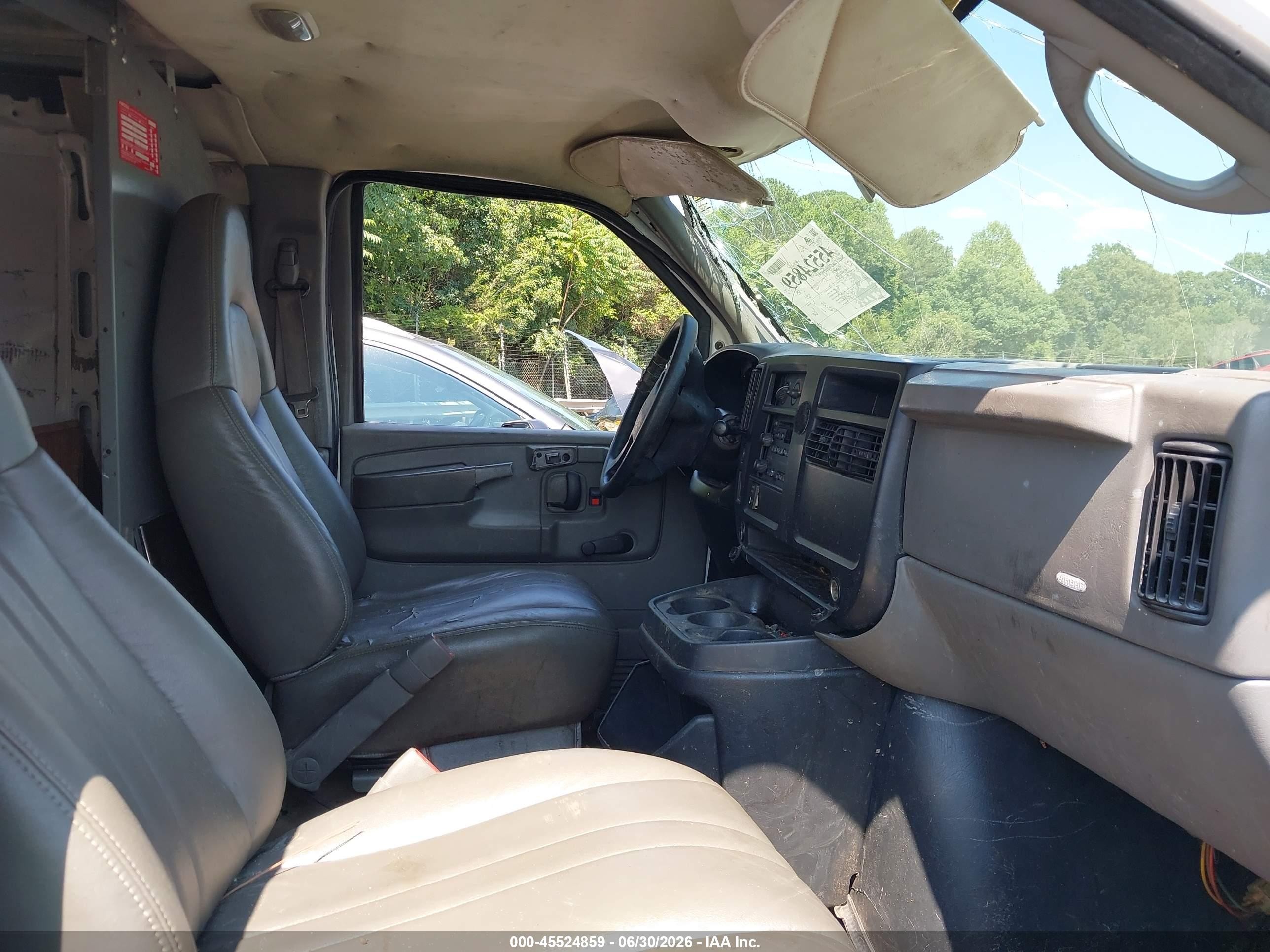 2004 Gmc Savana Cargo Van Standard White vin: 1GTHG39U841115399