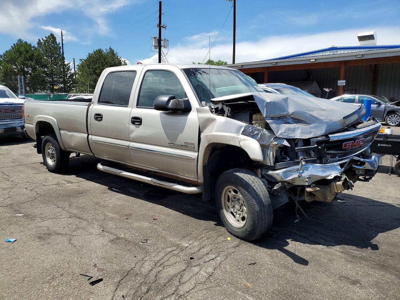 2004 Gmc Sierra K2500 Heavy Duty Silver vin: 1GTHK23104F152487