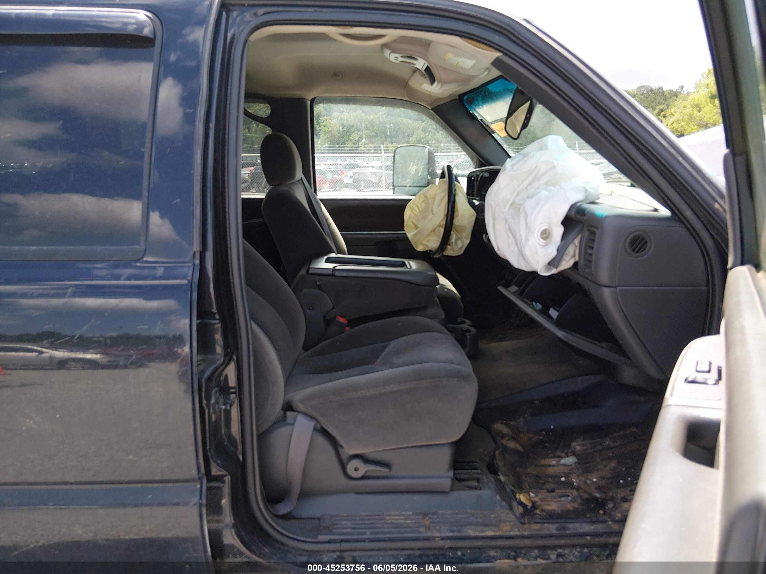 2003 Gmc Sierra 2500hd Sle/slt Черный vin: 1GTHK23113F257151