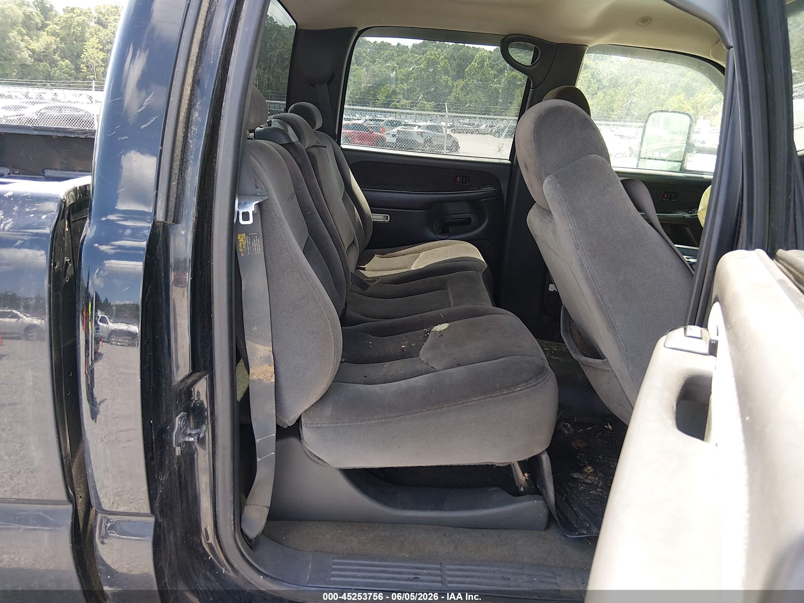 2003 Gmc Sierra 2500hd Sle/slt Черный vin: 1GTHK23113F257151