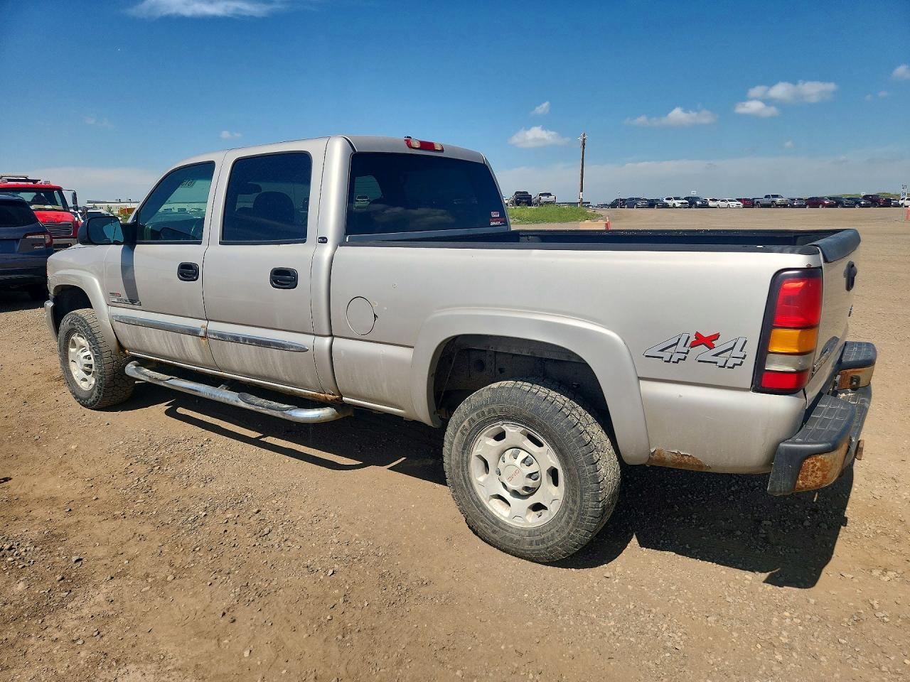 2004 Gmc Sierra K2500 Heavy Duty Silver vin: 1GTHK23114F149050