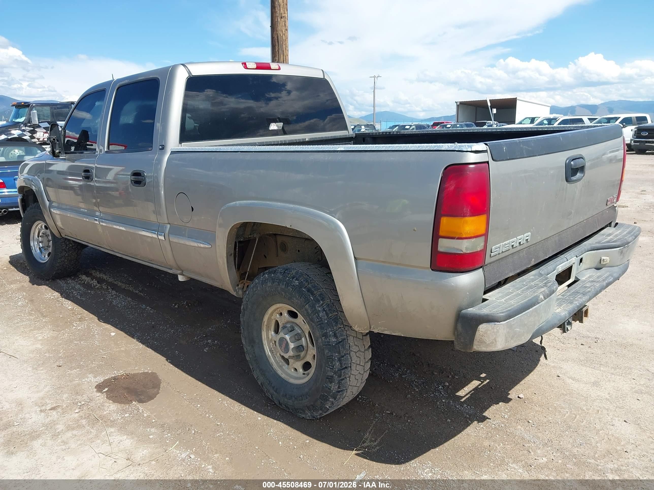 2002 Gmc Sierra 2500hd Sle Silver vin: 1GTHK23122F238185