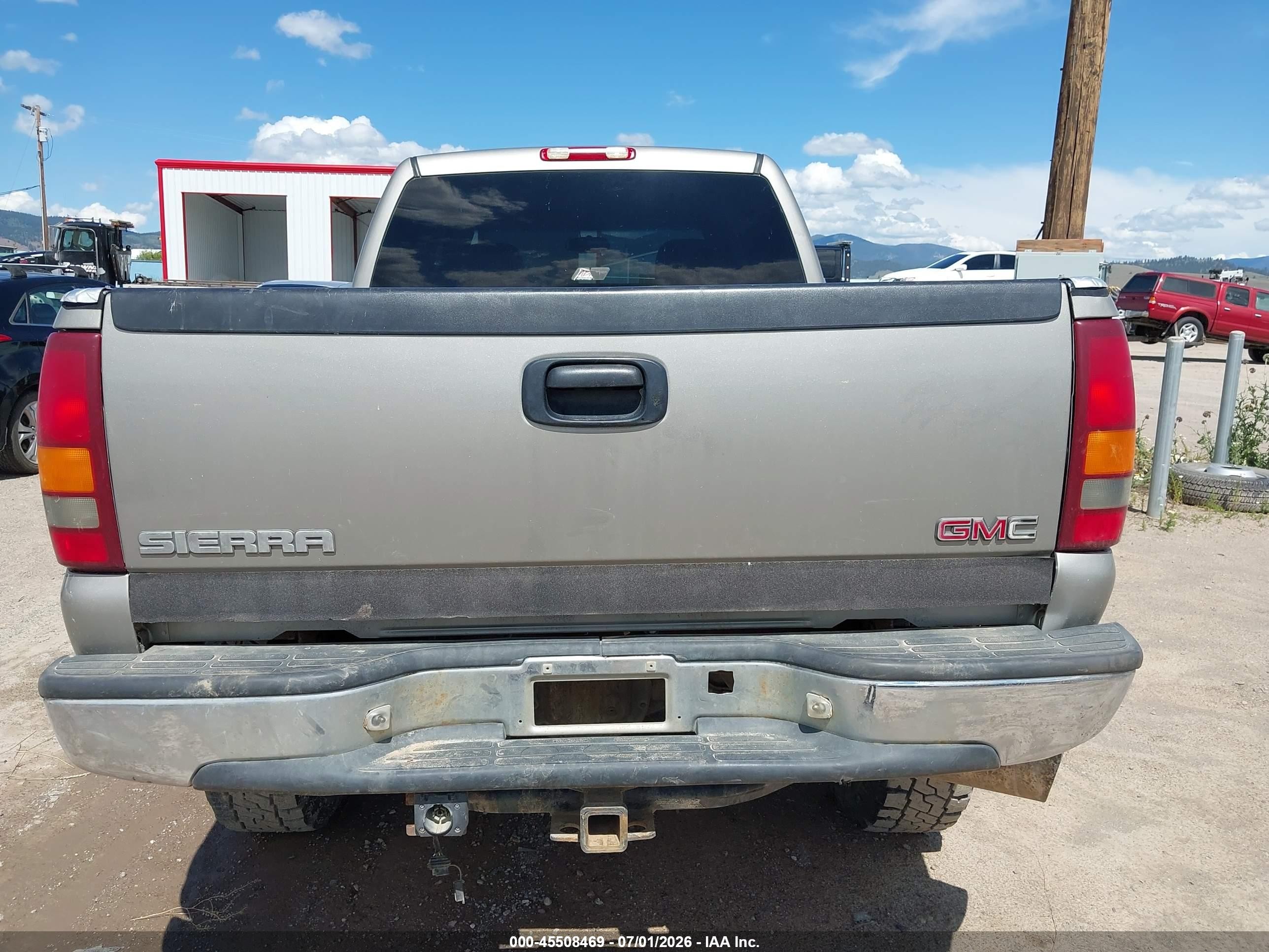 2002 Gmc Sierra 2500hd Sle Silver vin: 1GTHK23122F238185
