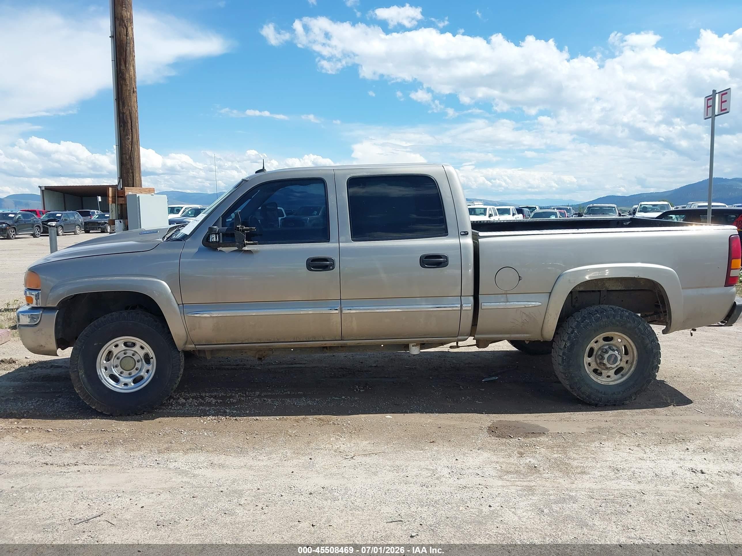 2002 Gmc Sierra 2500hd Sle Silver vin: 1GTHK23122F238185