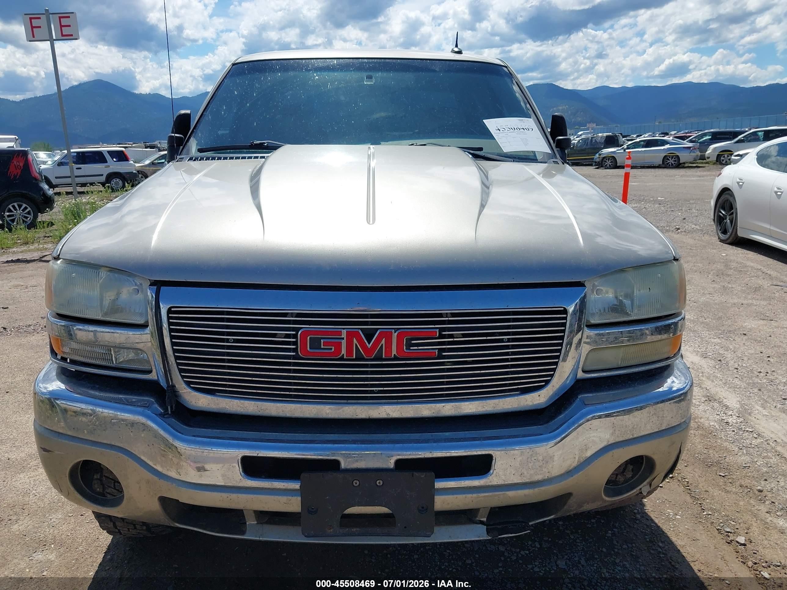 2002 Gmc Sierra 2500hd Sle Silver vin: 1GTHK23122F238185