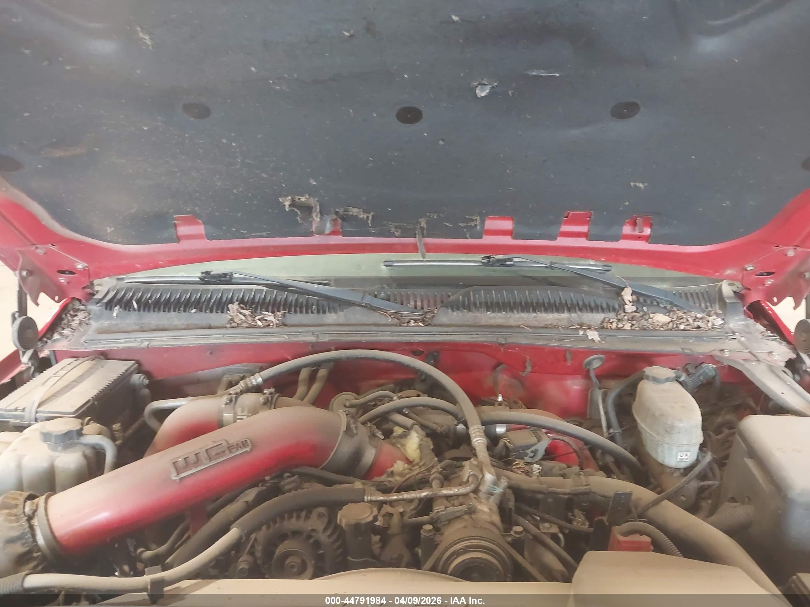 2004 Gmc Sierra 2500hd Sle Red vin: 1GTHK23124F123072