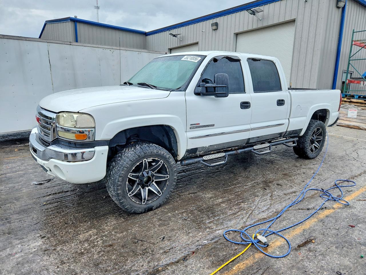 2003 Gmc Sierra K2500 Heavy Duty White vin: 1GTHK23133F214852
